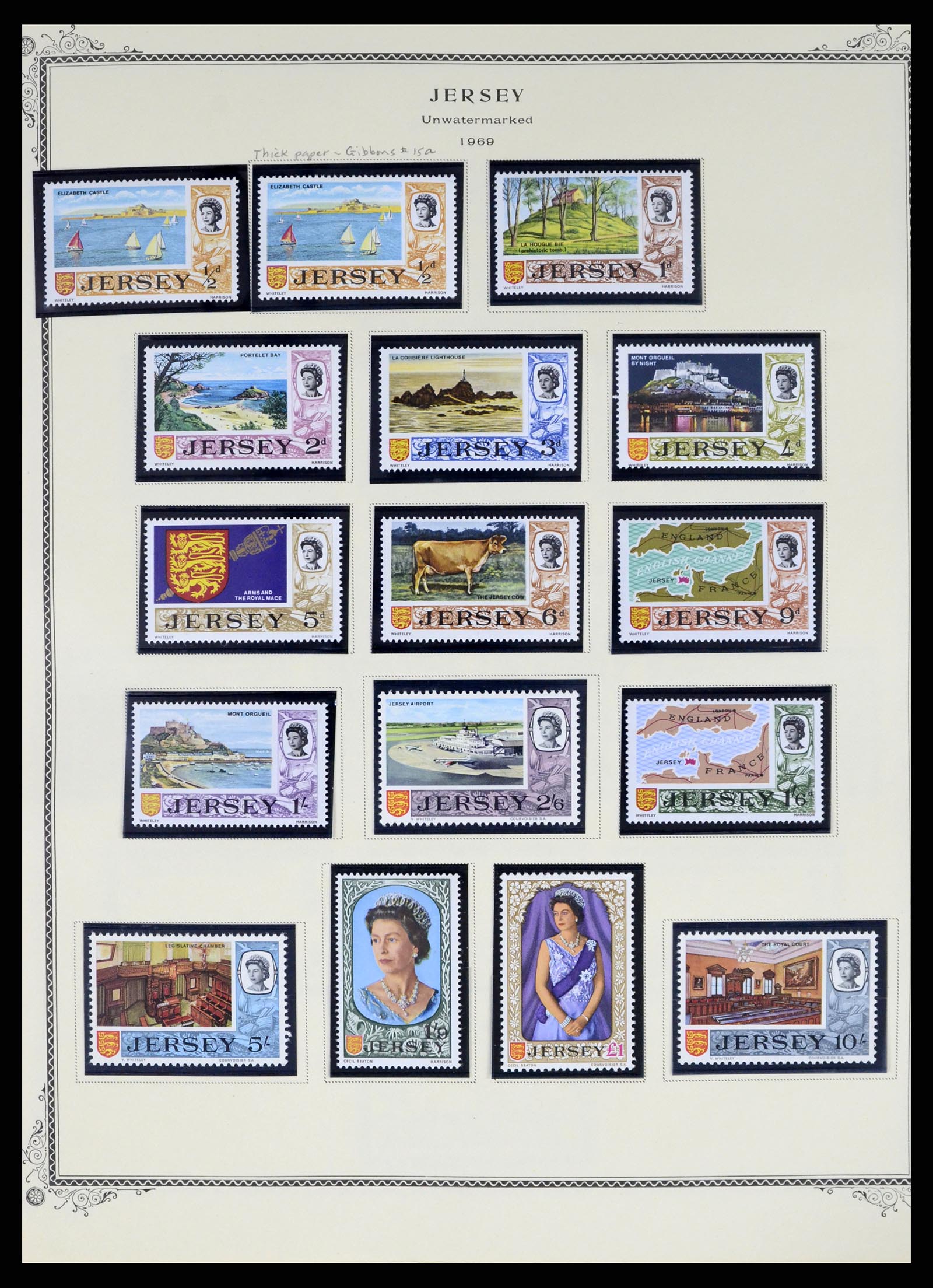 37754 016 - Stamp collection 37754 Channel Islands 1941-2004.