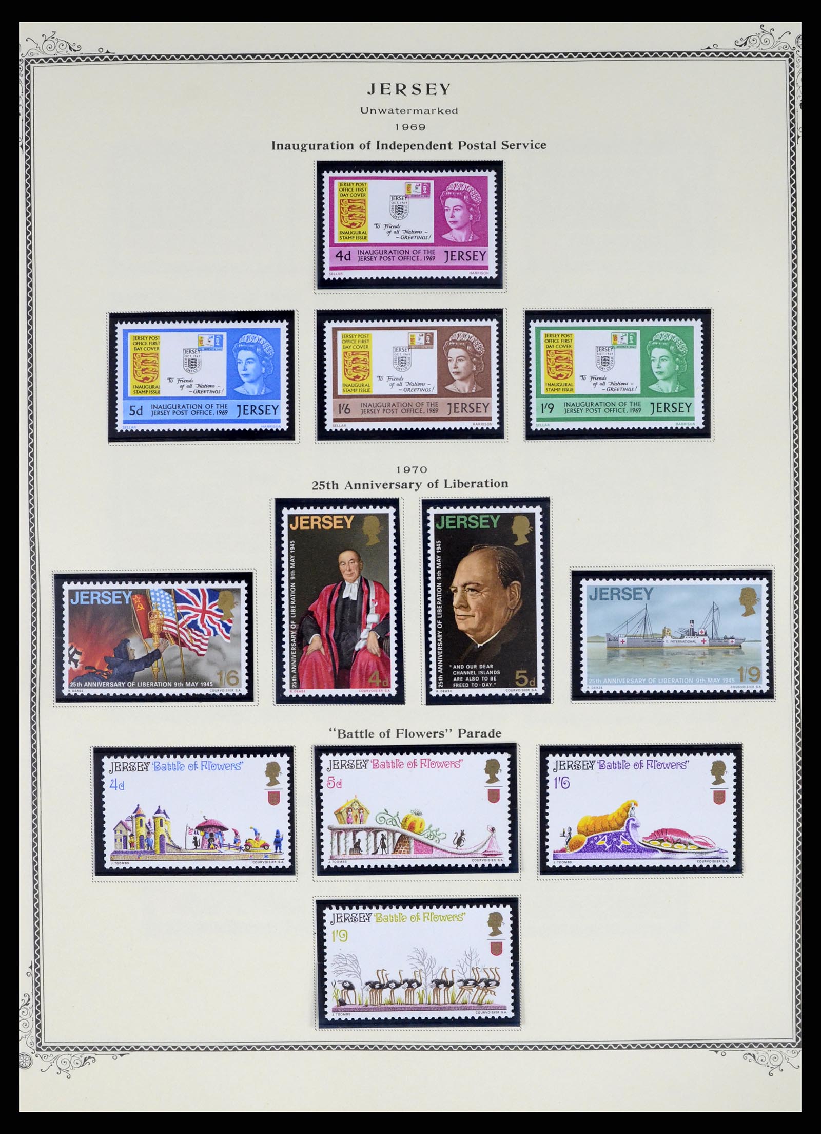 37754 017 - Stamp collection 37754 Channel Islands 1941-2004.