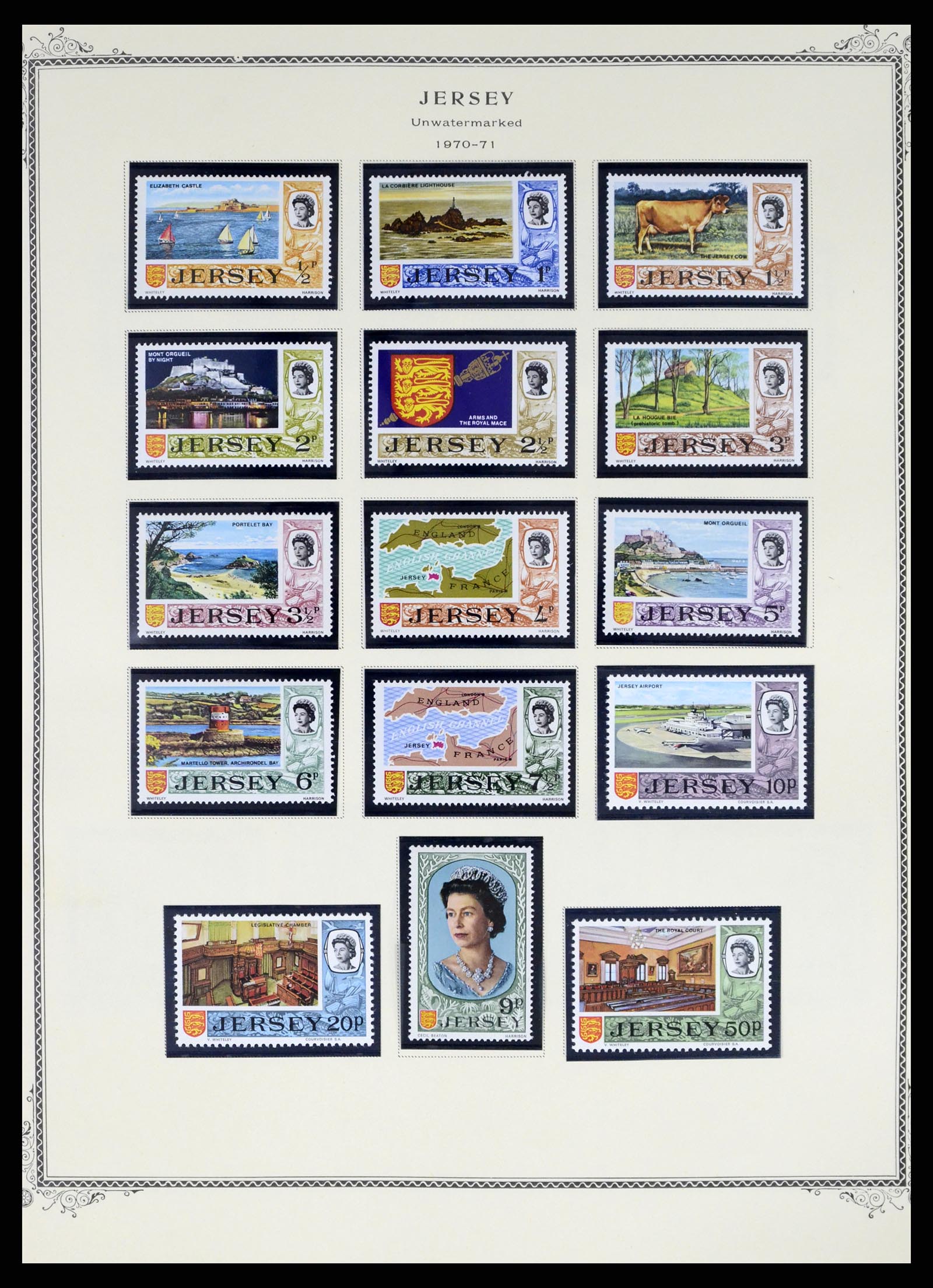 37754 018 - Stamp collection 37754 Channel Islands 1941-2004.