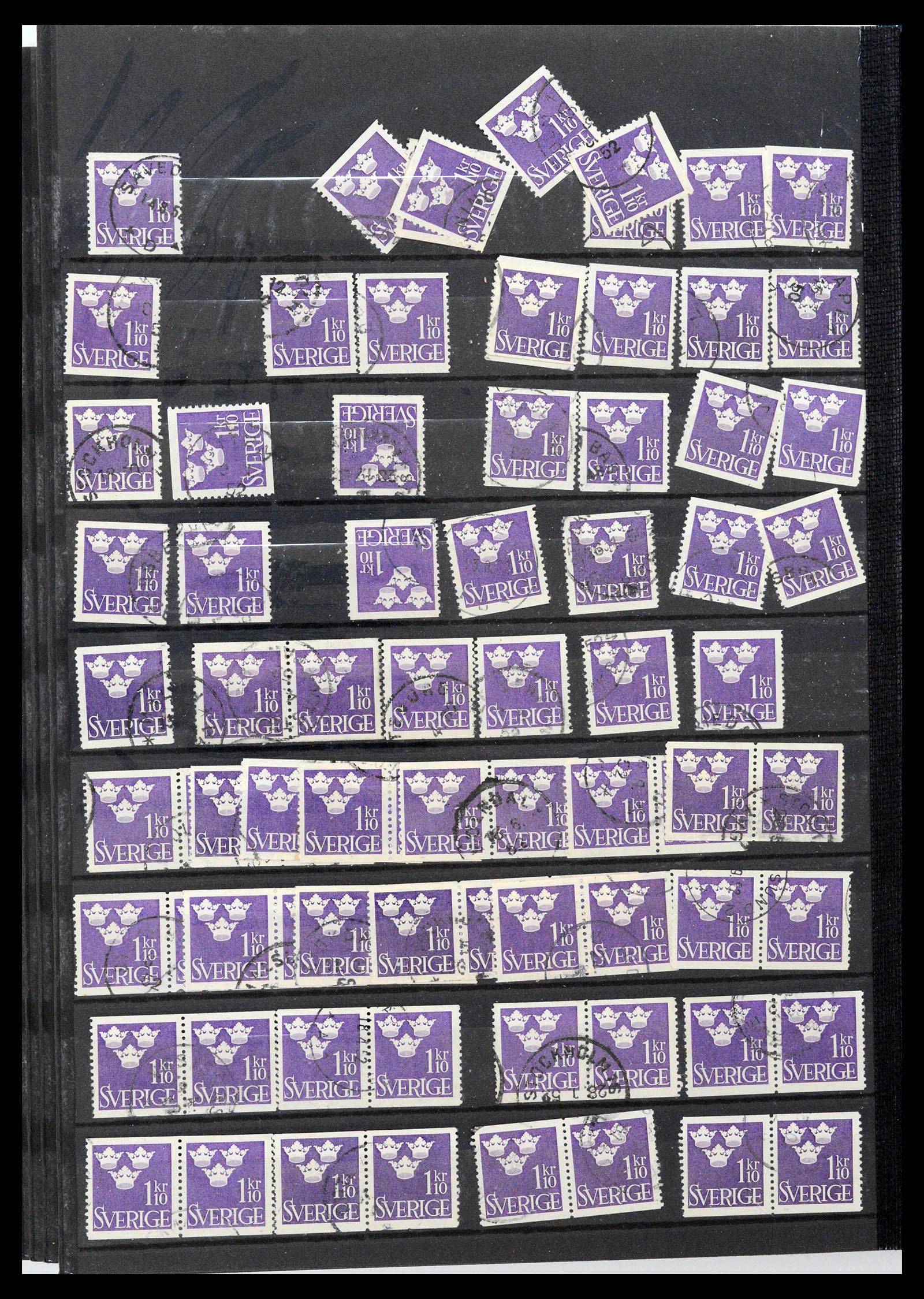 37756 0522 - Postzegelverzameling 37756 Zweden 1858-2002.