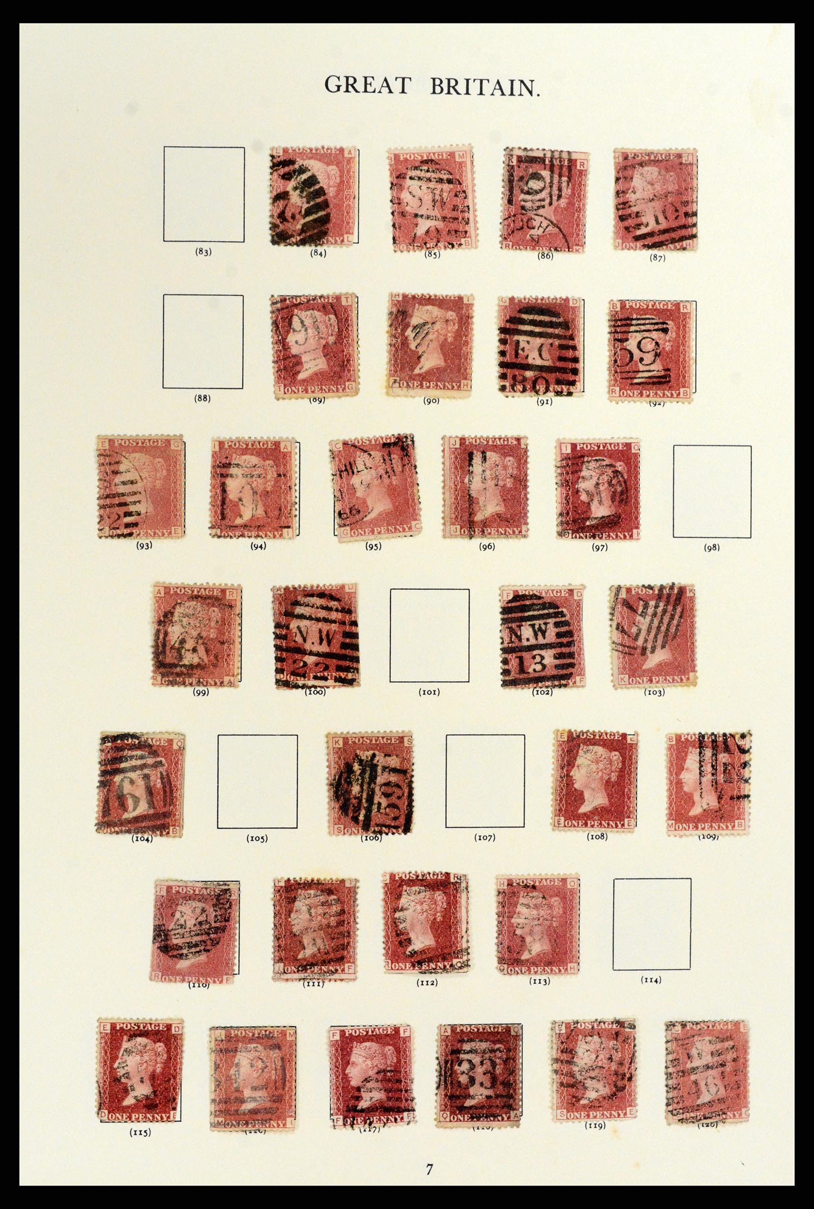 37759 003 - Postzegelverzameling 37759 Engeland en koloniën in Europa 1858-2005.