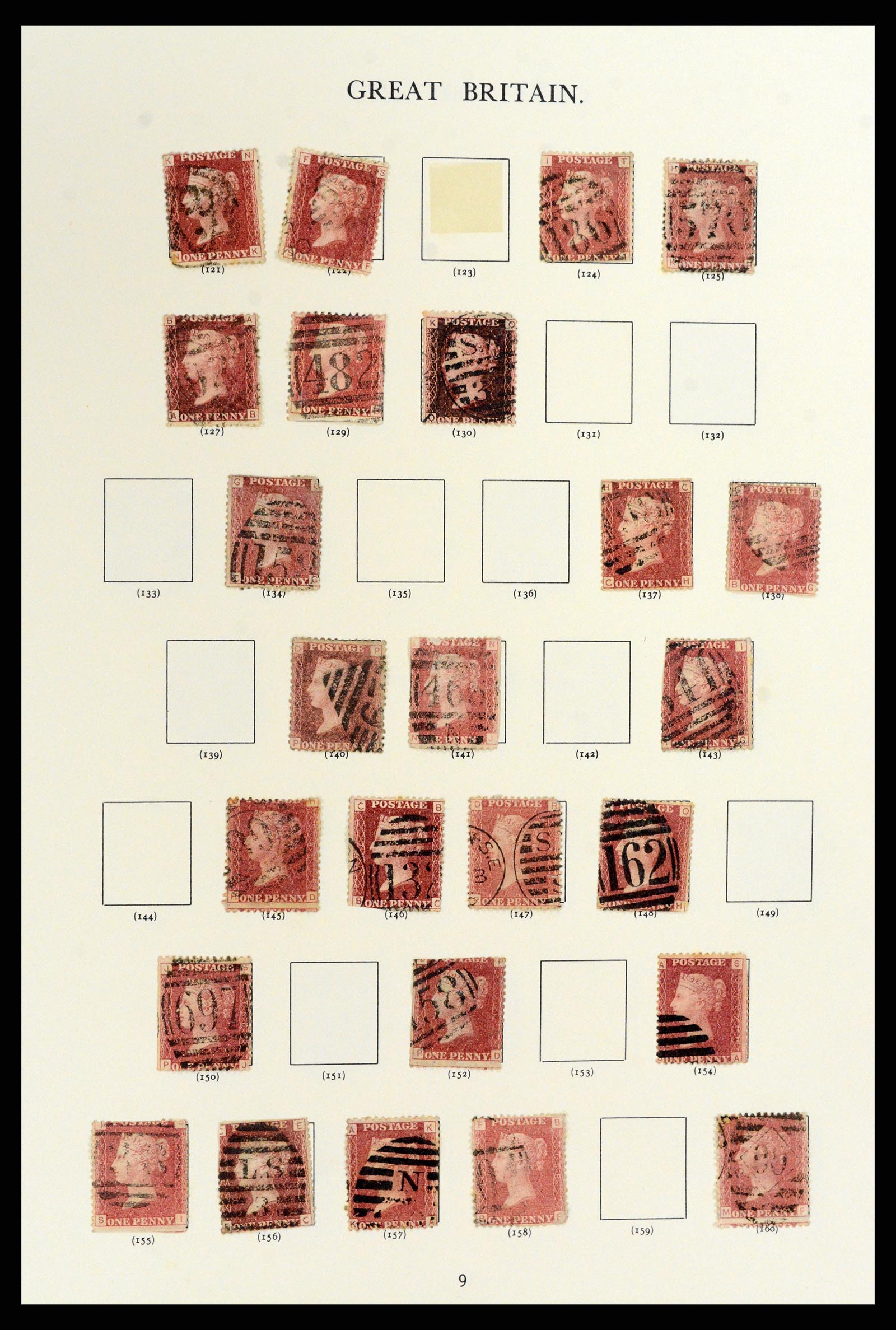 37759 004 - Postzegelverzameling 37759 Engeland en koloniën in Europa 1858-2005.