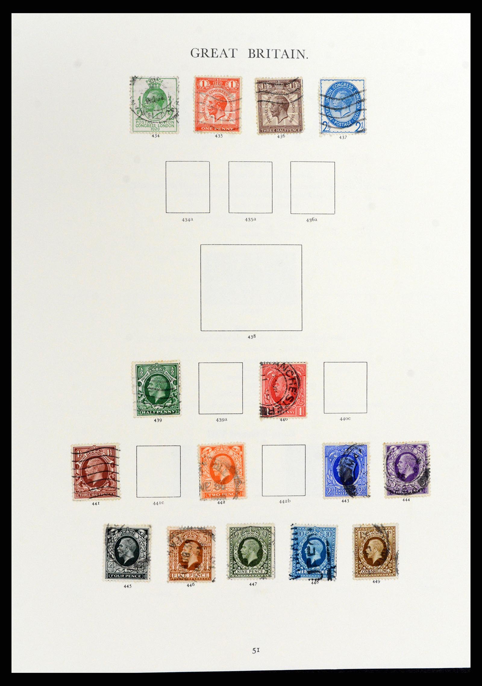 37759 022 - Postzegelverzameling 37759 Engeland en koloniën in Europa 1858-2005.