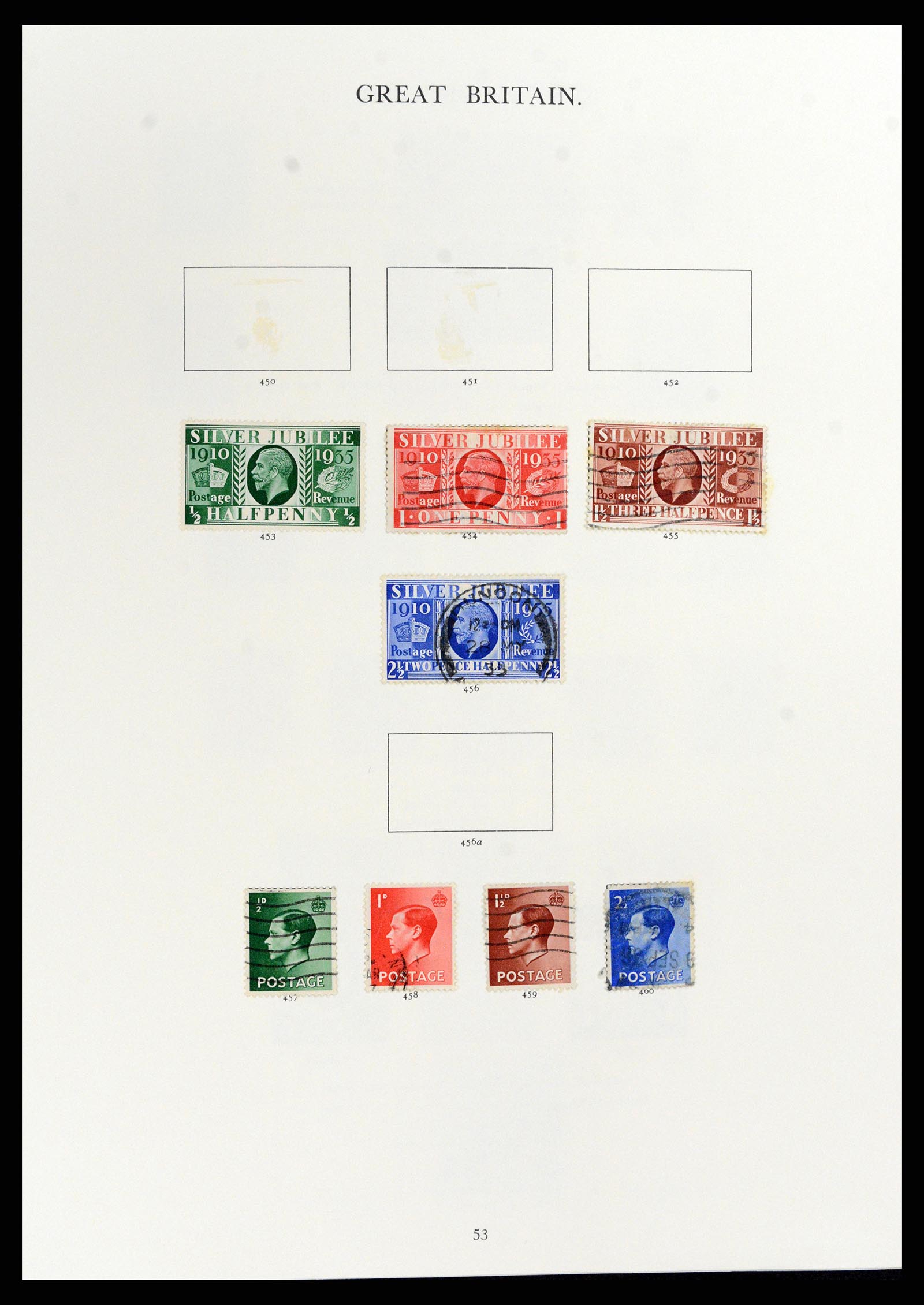 37759 023 - Postzegelverzameling 37759 Engeland en koloniën in Europa 1858-2005.