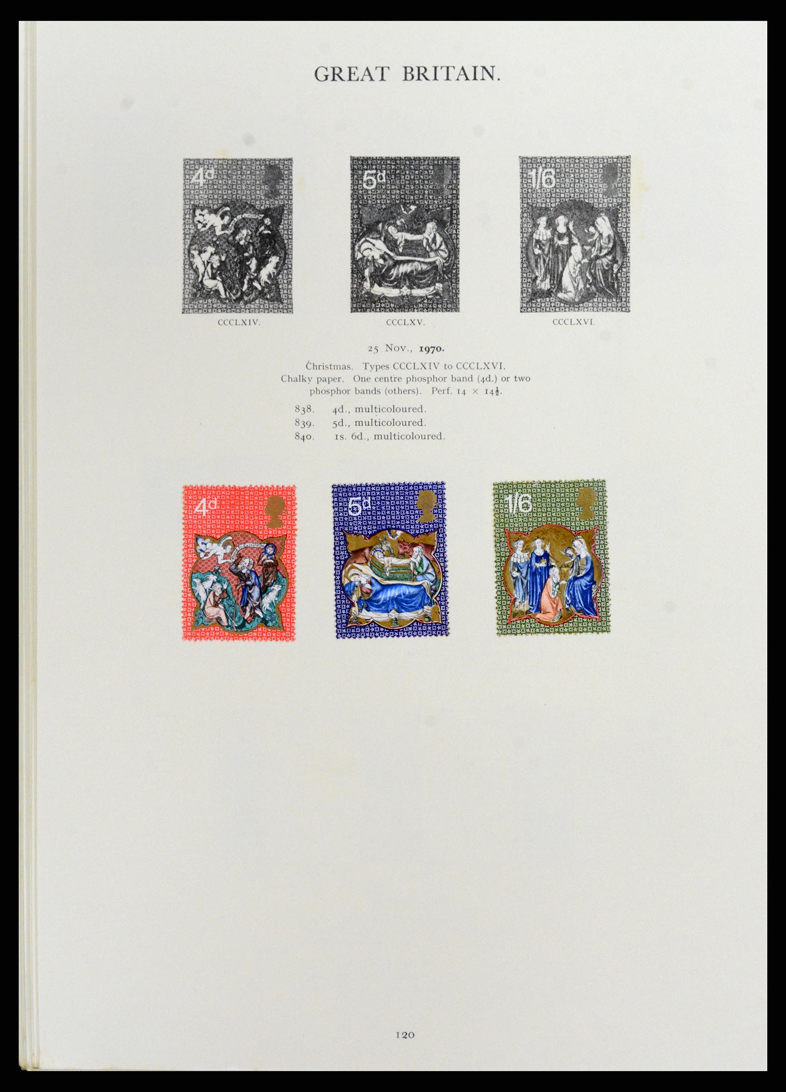 37759 055 - Postzegelverzameling 37759 Engeland en koloniën in Europa 1858-2005.