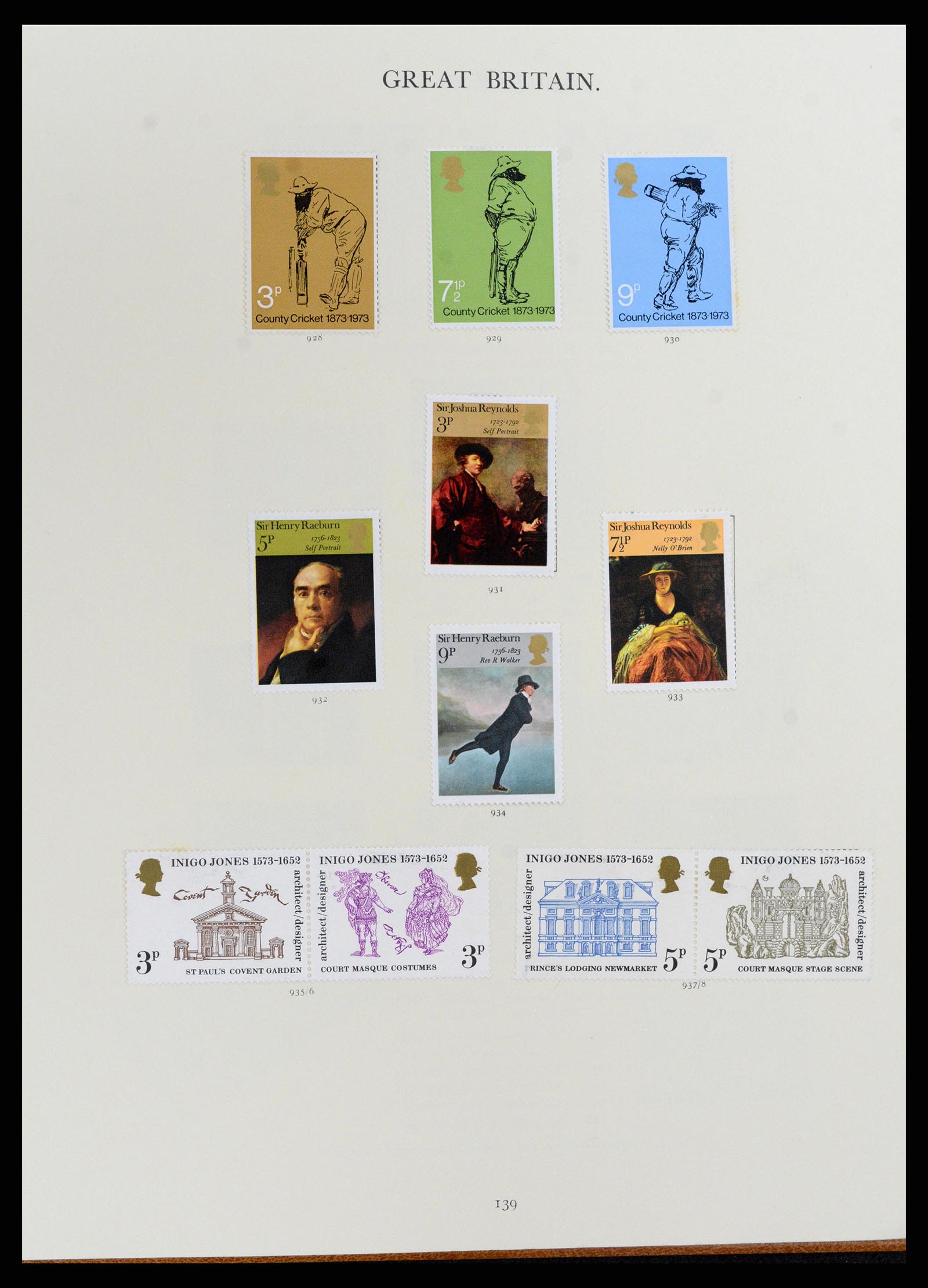 37759 061 - Stamp collection 37759 Great Britain and Colonies in Europe 1858-2005.