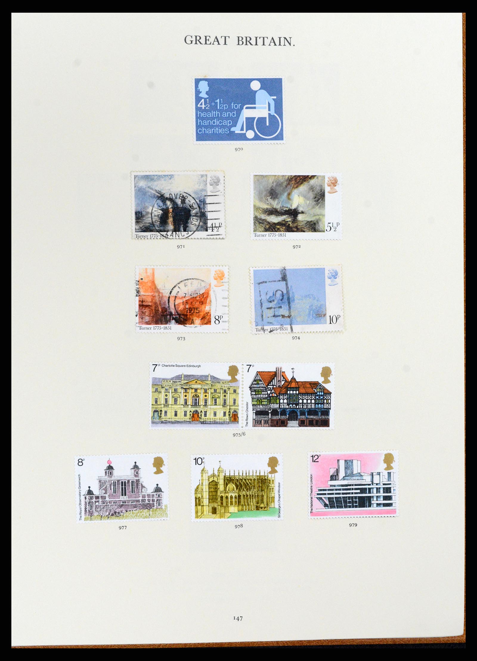 37759 065 - Stamp collection 37759 Great Britain and Colonies in Europe 1858-2005.