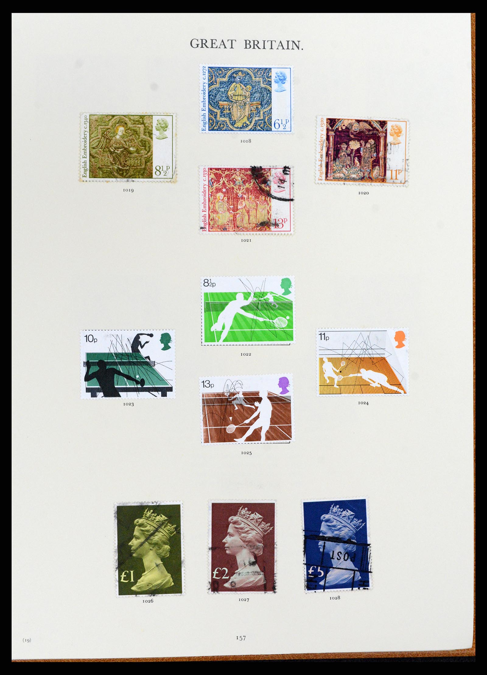 37759 070 - Stamp collection 37759 Great Britain and Colonies in Europe 1858-2005.