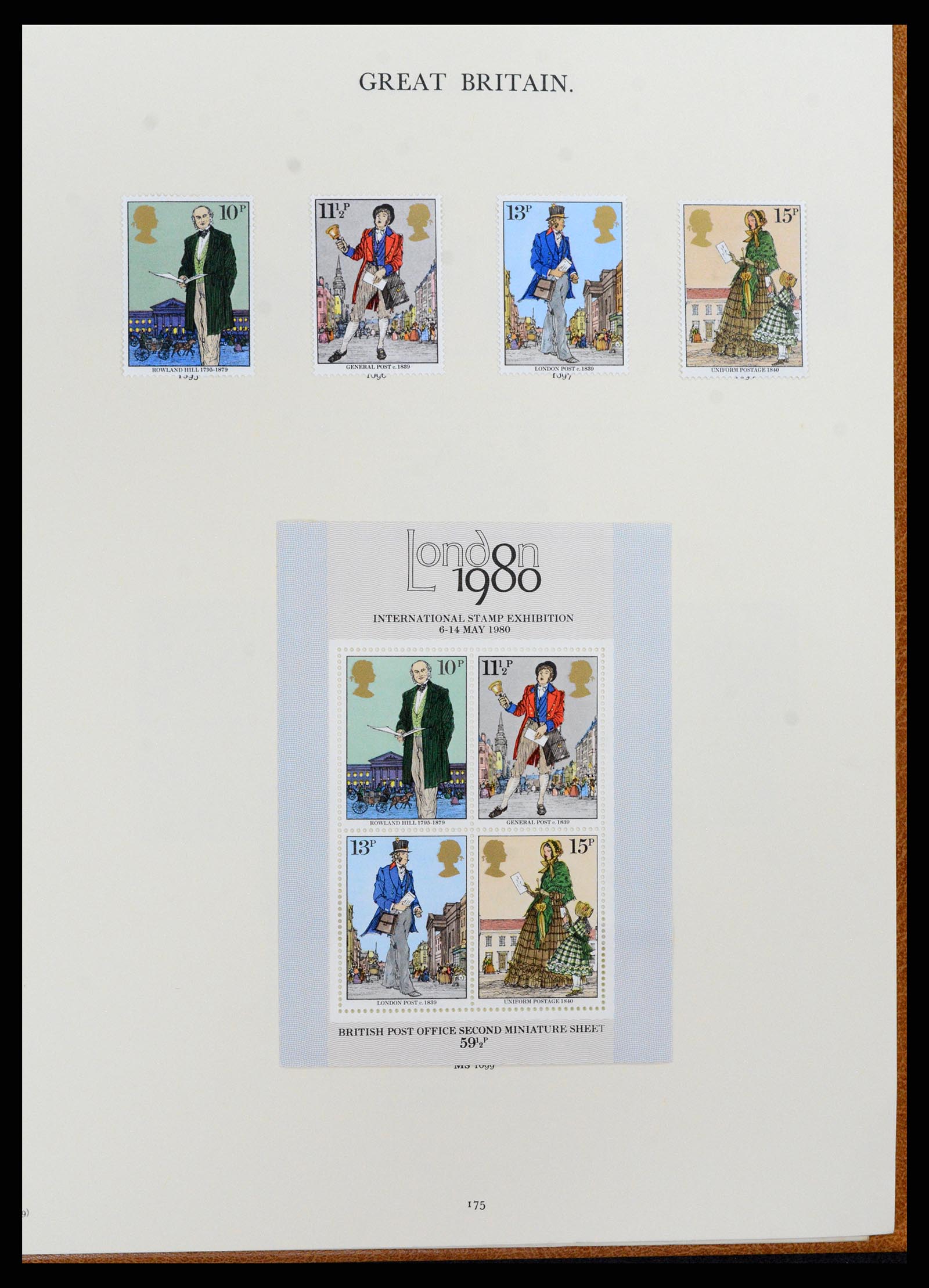 37759 079 - Stamp collection 37759 Great Britain and Colonies in Europe 1858-2005.