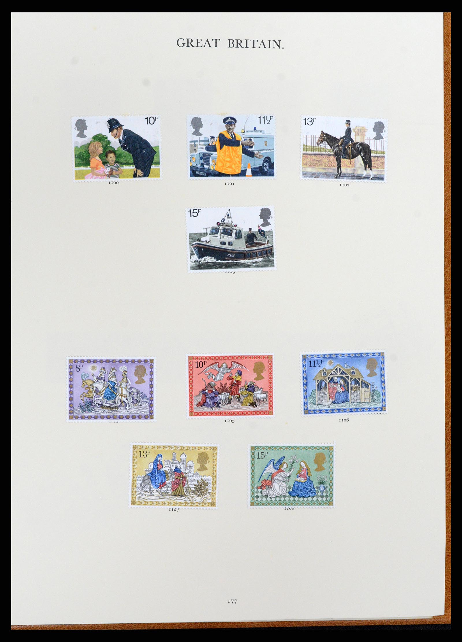 37759 080 - Stamp collection 37759 Great Britain and Colonies in Europe 1858-2005.