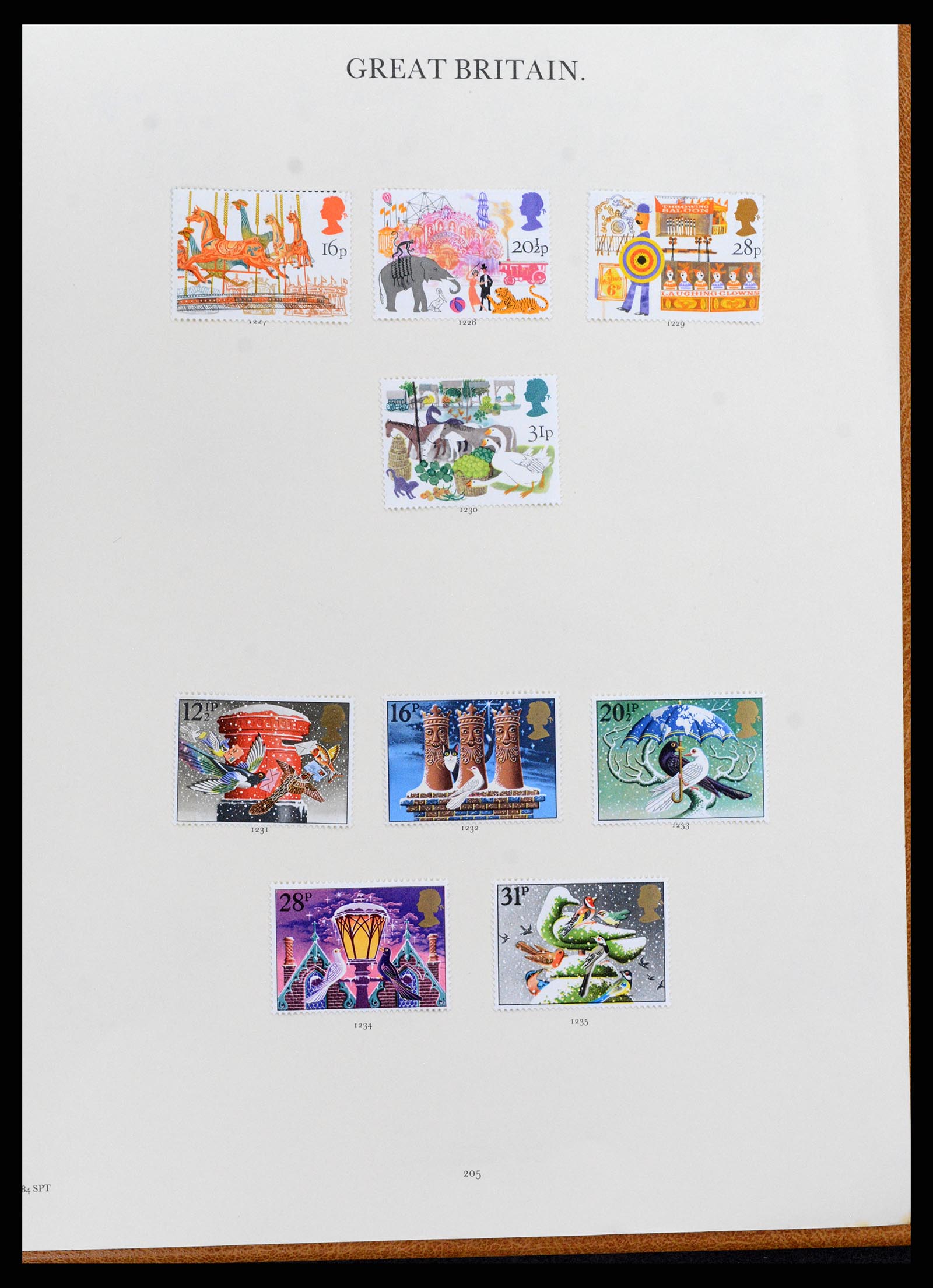 37759 094 - Stamp collection 37759 Great Britain and Colonies in Europe 1858-2005.