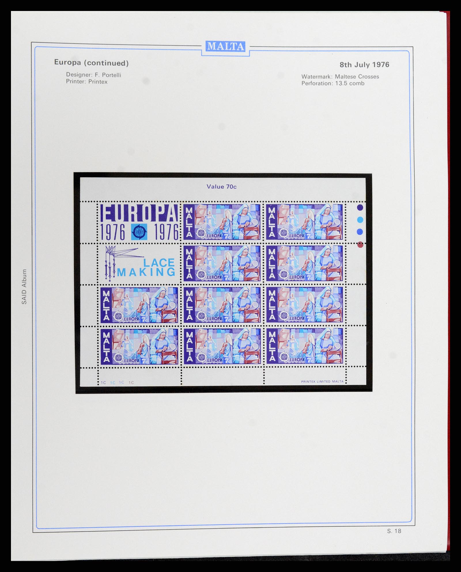 37759 376 - Stamp collection 37759 Great Britain and Colonies in Europe 1858-2005.