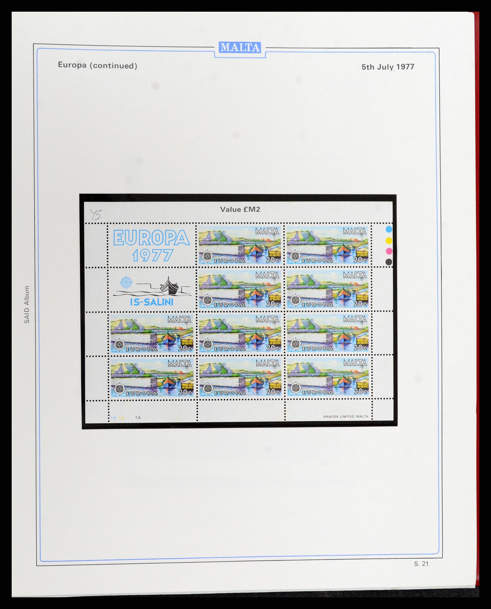 37759 379 - Stamp collection 37759 Great Britain and Colonies in Europe 1858-2005.