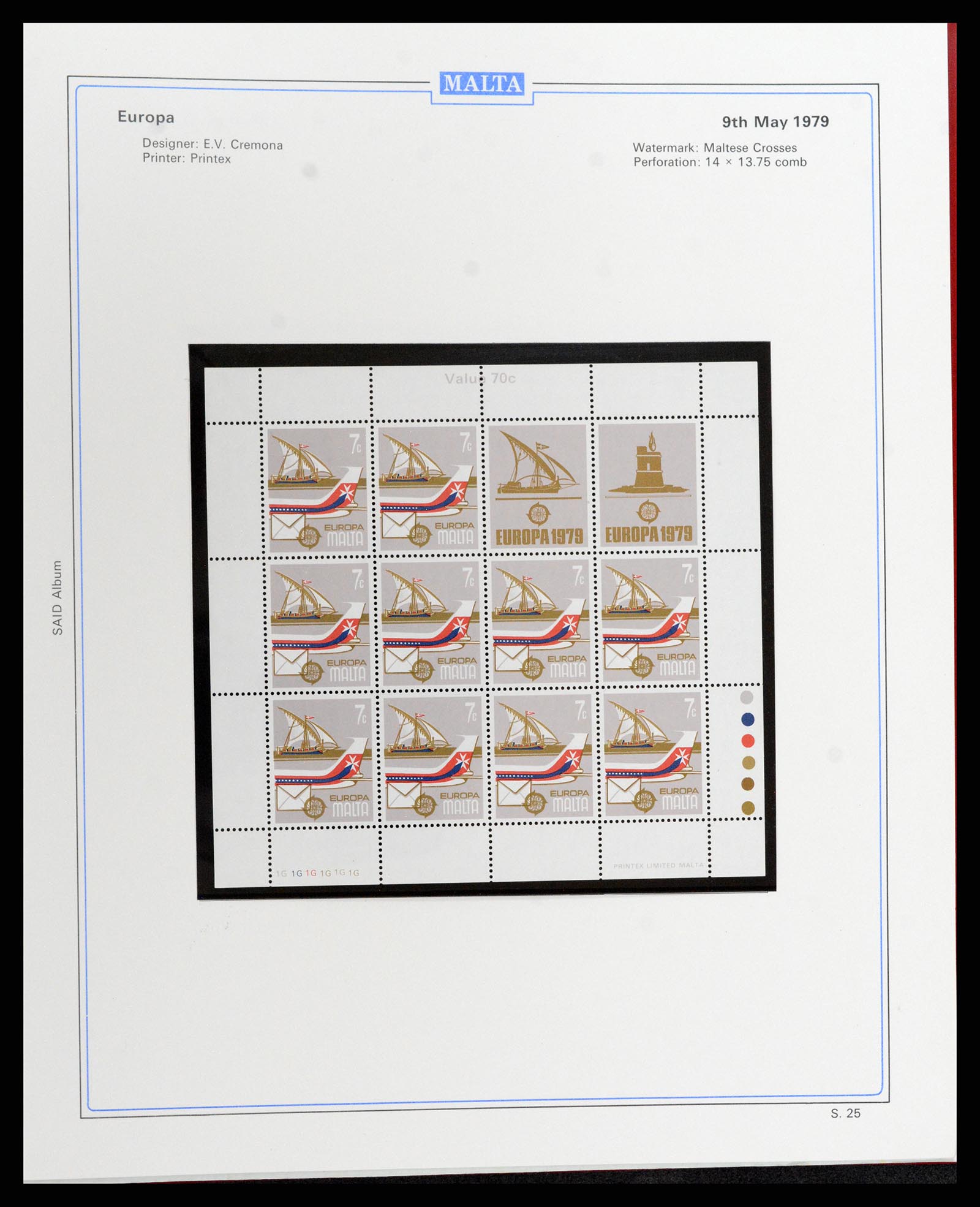 37759 382 - Stamp collection 37759 Great Britain and Colonies in Europe 1858-2005.