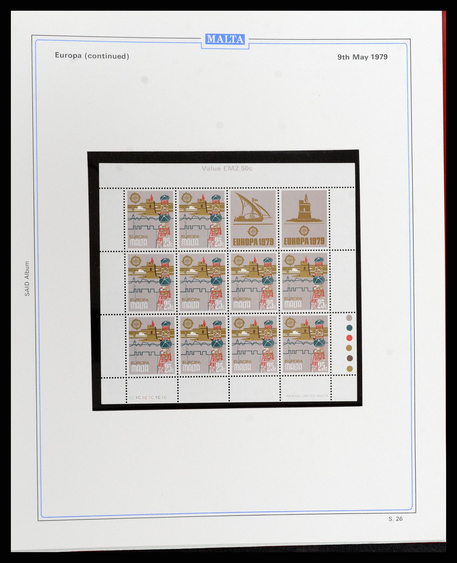 37759 383 - Stamp collection 37759 Great Britain and Colonies in Europe 1858-2005.