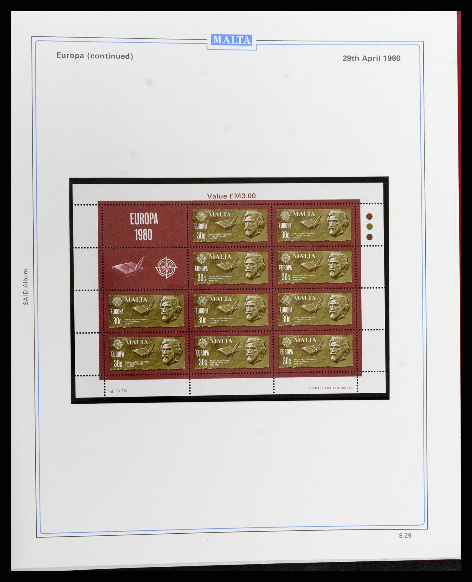 37759 386 - Stamp collection 37759 Great Britain and Colonies in Europe 1858-2005.