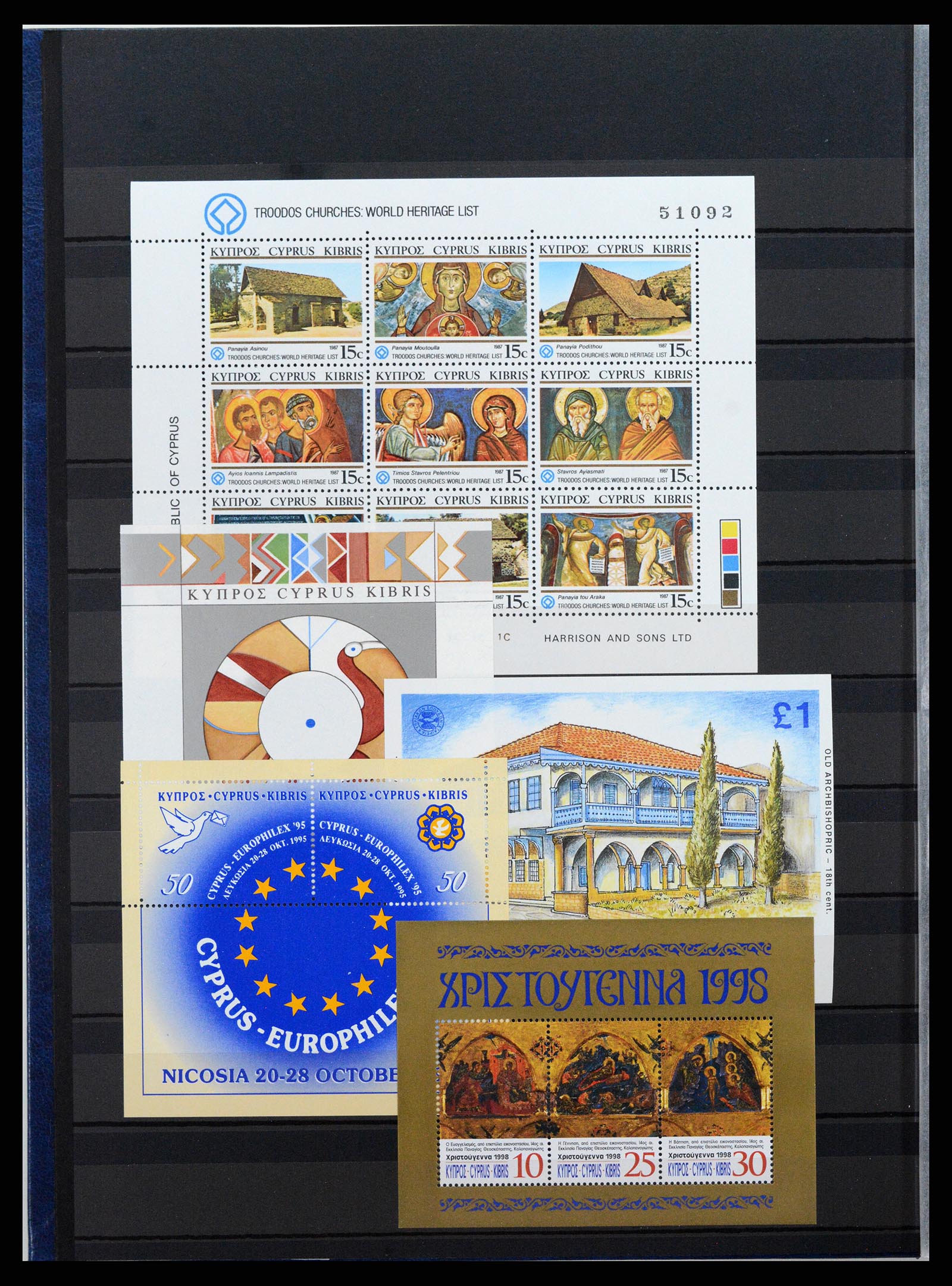 37759 404 - Postzegelverzameling 37759 Engeland en koloniën in Europa 1858-2005.