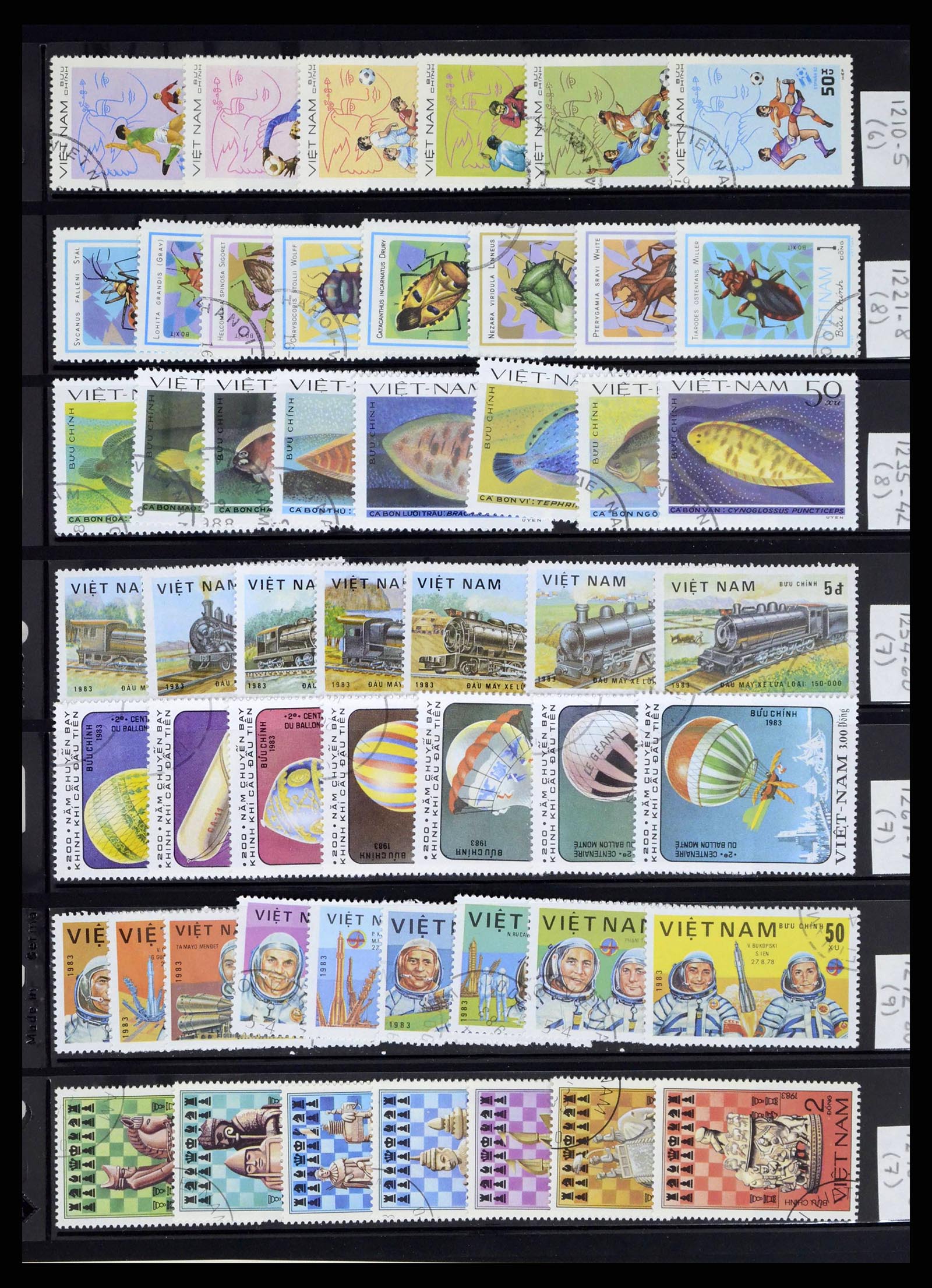 37760 0026 - Postzegelverzameling 37760 Azië 1887-2011