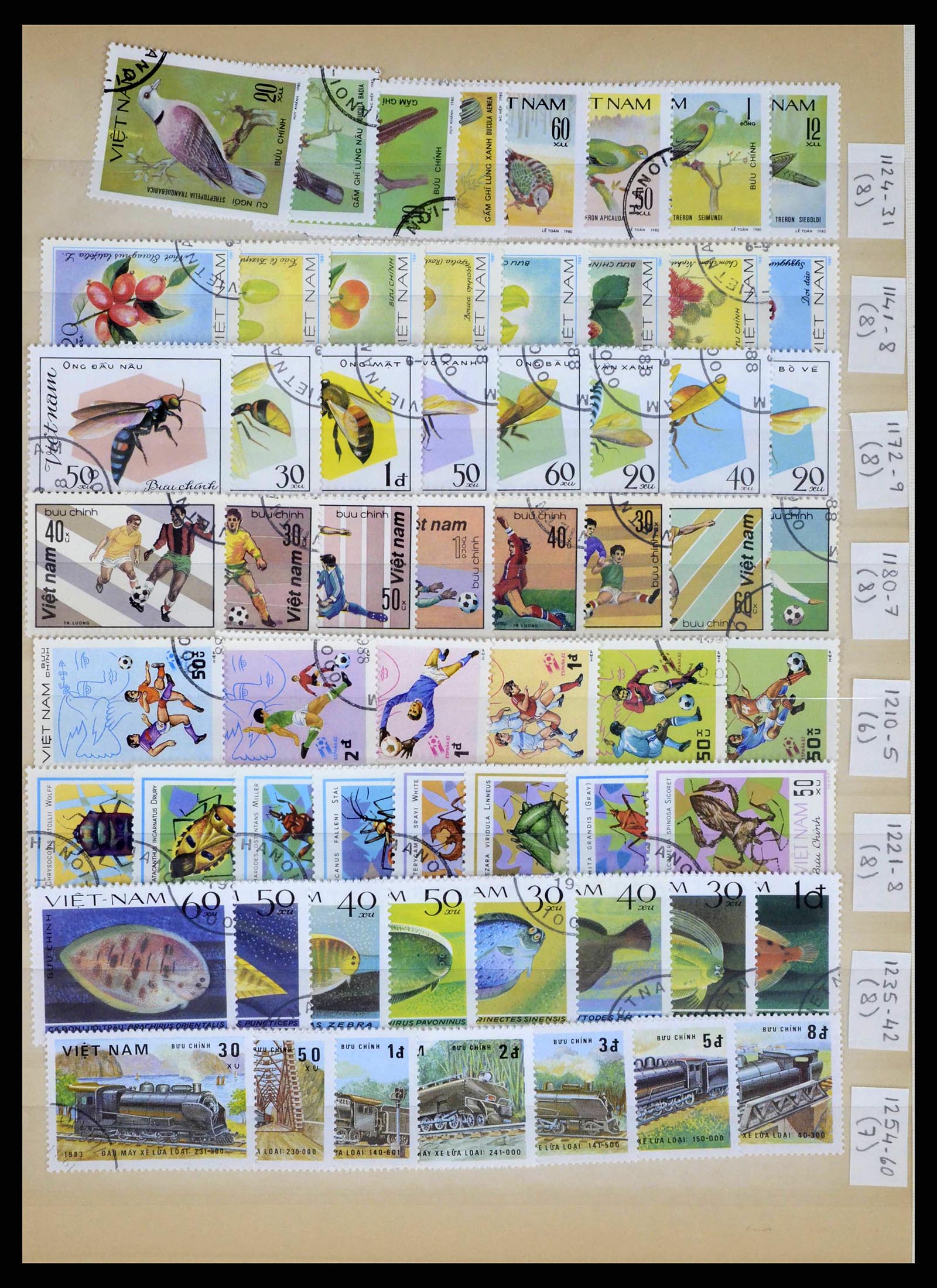 37760 0035 - Postzegelverzameling 37760 Azië 1887-2011