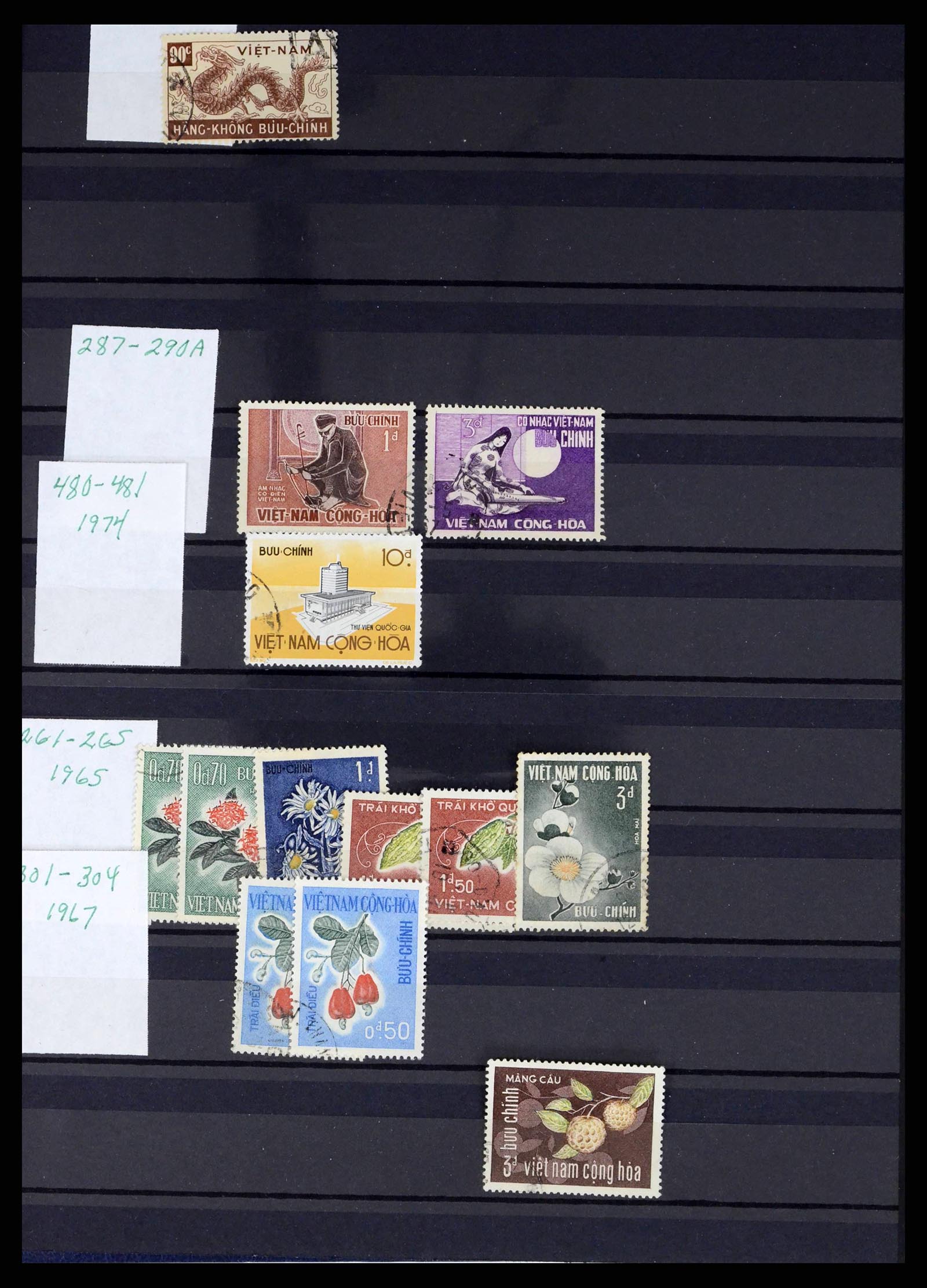 37760 0044 - Stamp collection 37760 Asia 1887-2011.