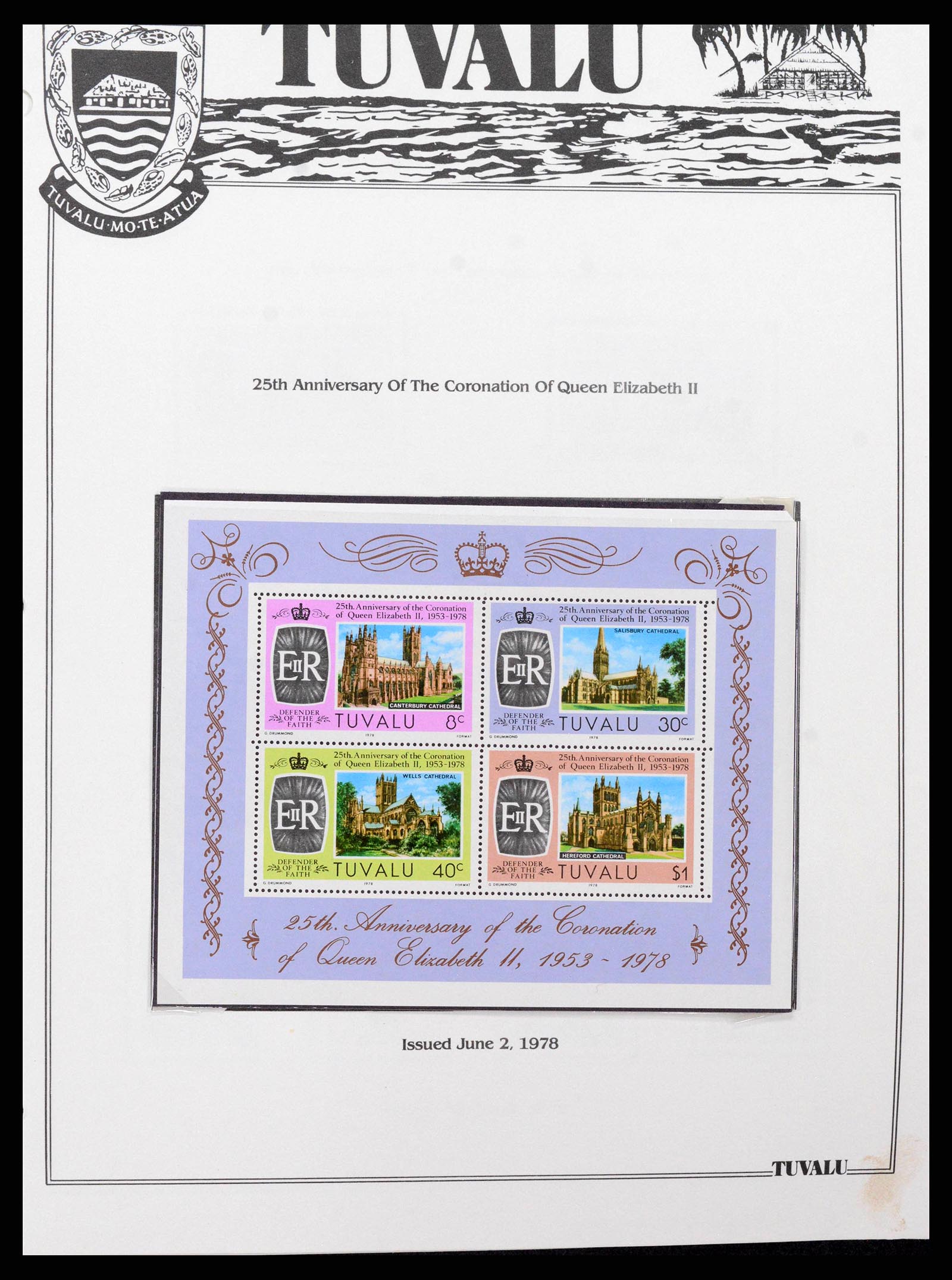 37761 0002 - Postzegelverzameling 37761 Engelse koloniën 1841-2000.