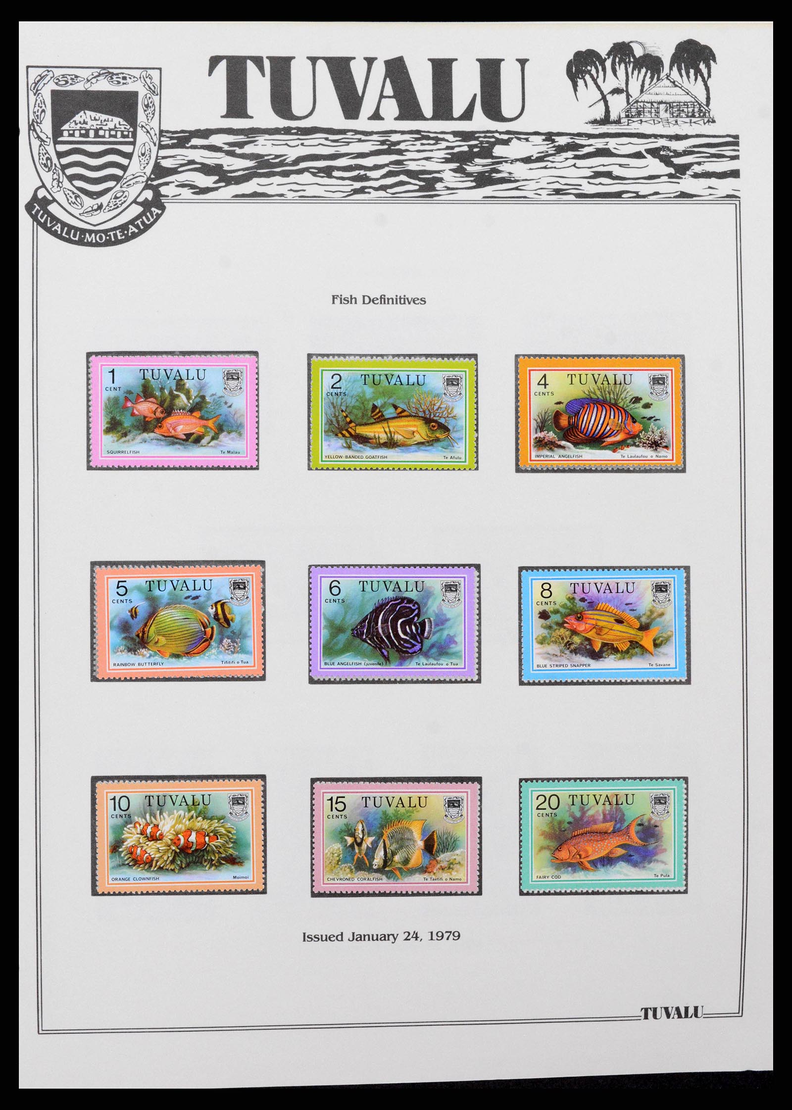 37761 0005 - Postzegelverzameling 37761 Engelse koloniën 1841-2000.