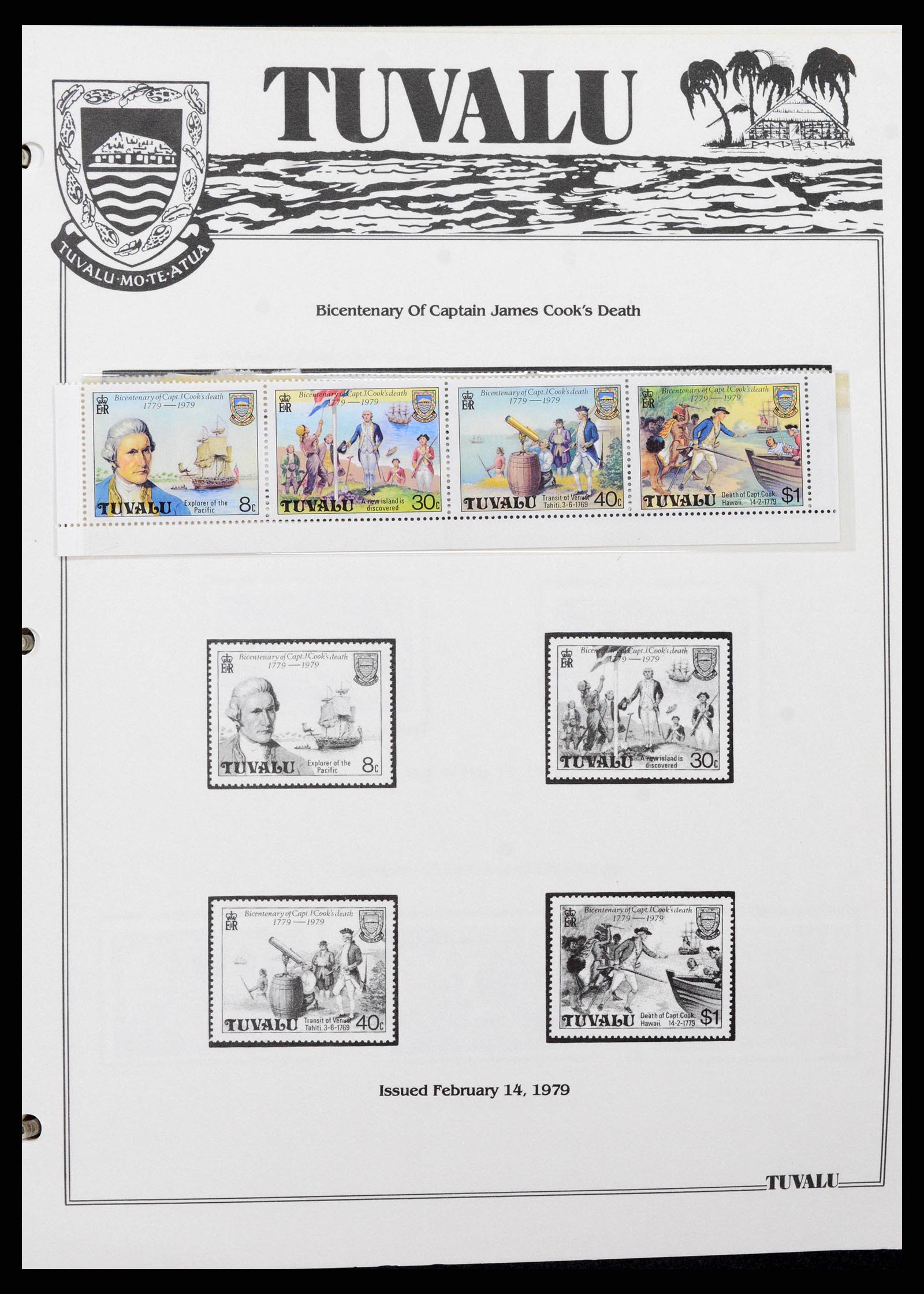 37761 0008 - Postzegelverzameling 37761 Engelse koloniën 1841-2000.