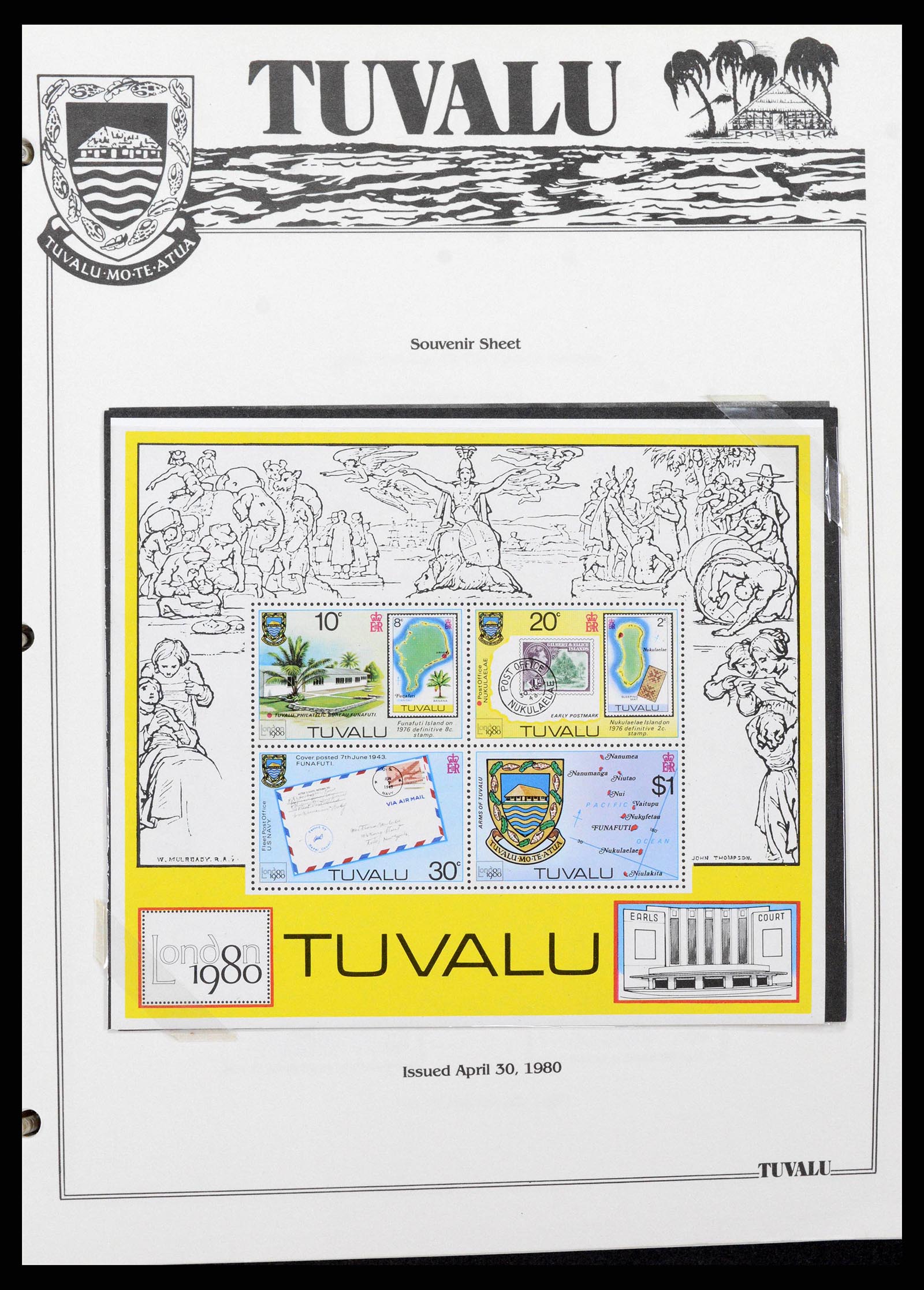 37761 0013 - Postzegelverzameling 37761 Engelse koloniën 1841-2000.