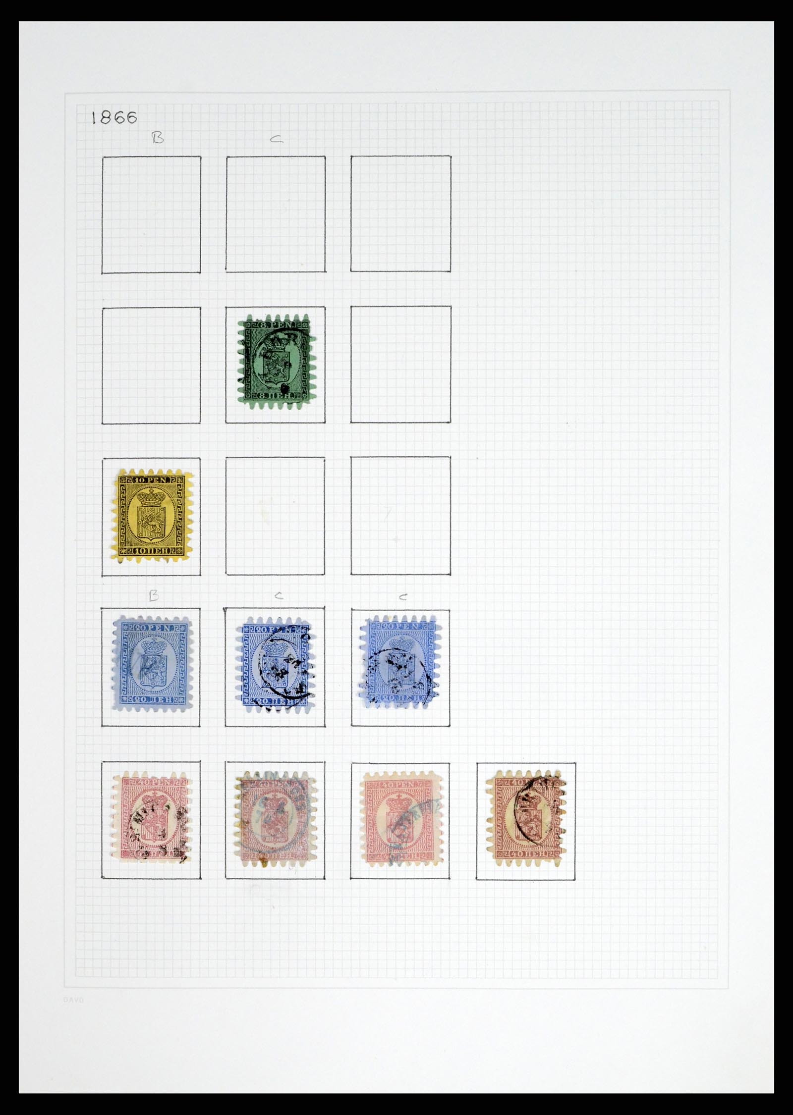 37765 002 - Stamp collection 37765 Finland 1866-2016!