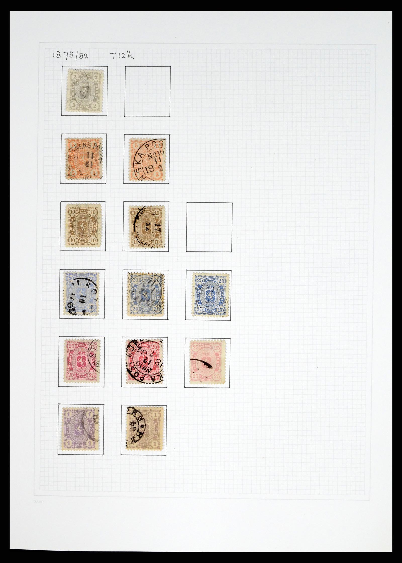 37765 004 - Postzegelverzameling 37765 Finland 1866-2016!