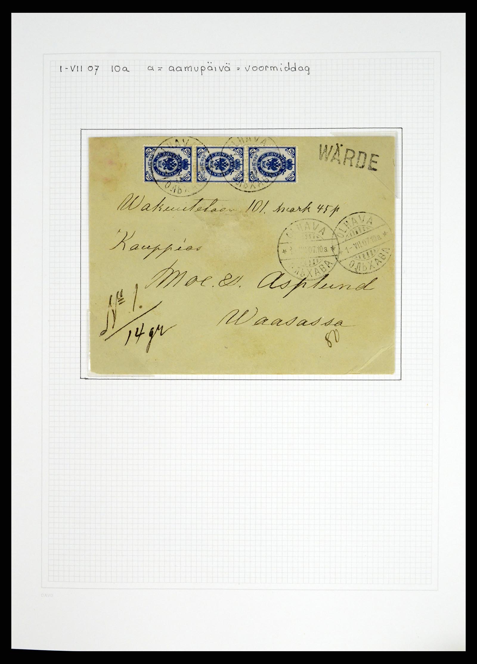 37765 012 - Postzegelverzameling 37765 Finland 1866-2016!