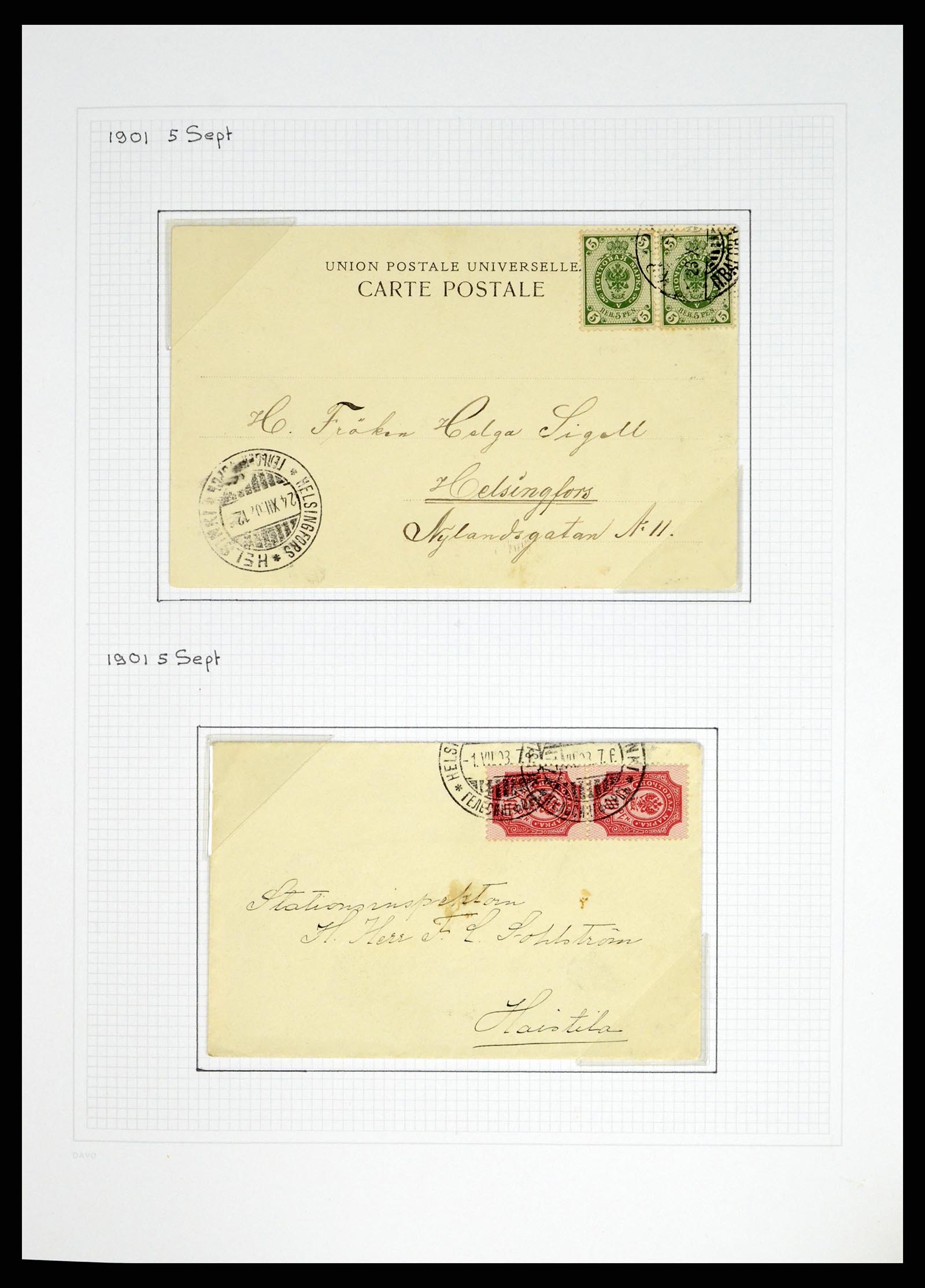 37765 014 - Postzegelverzameling 37765 Finland 1866-2016!