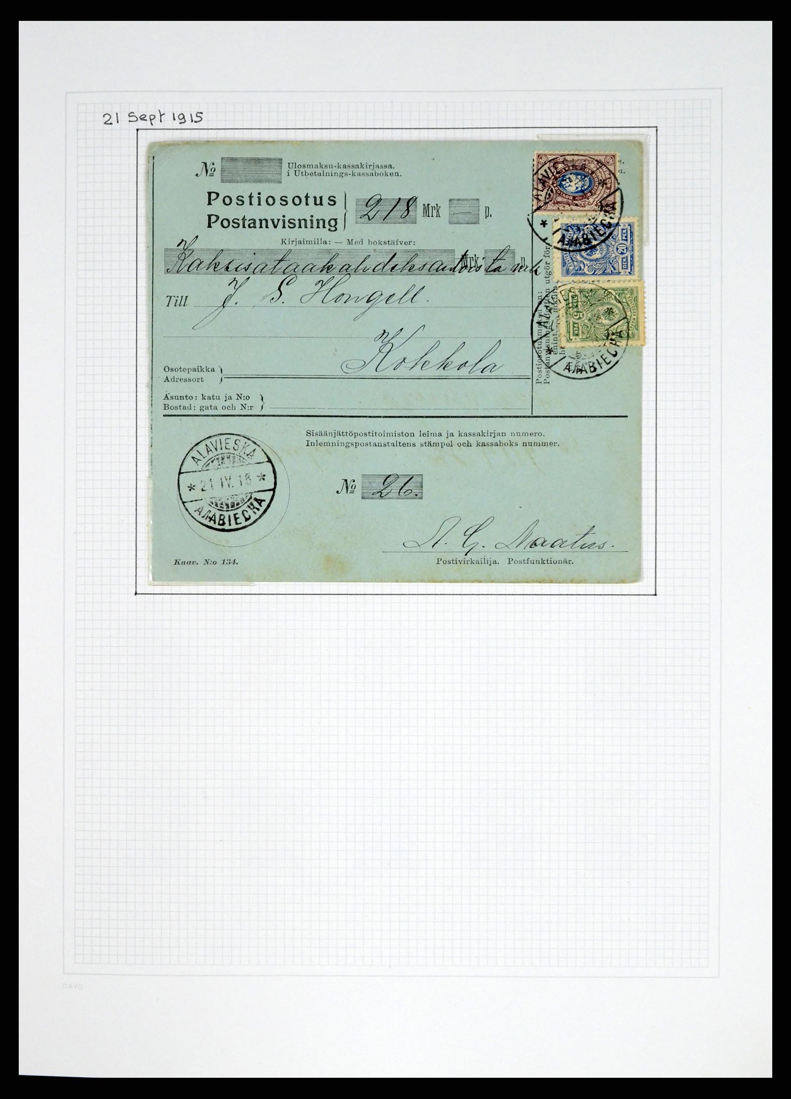 37765 017 - Postzegelverzameling 37765 Finland 1866-2016!