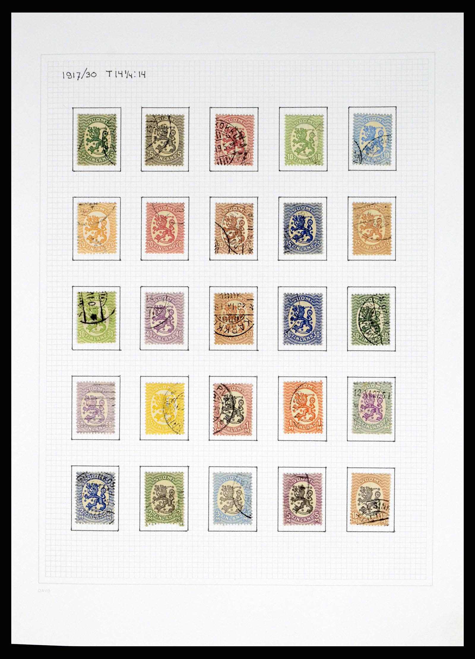 37765 018 - Postzegelverzameling 37765 Finland 1866-2016!
