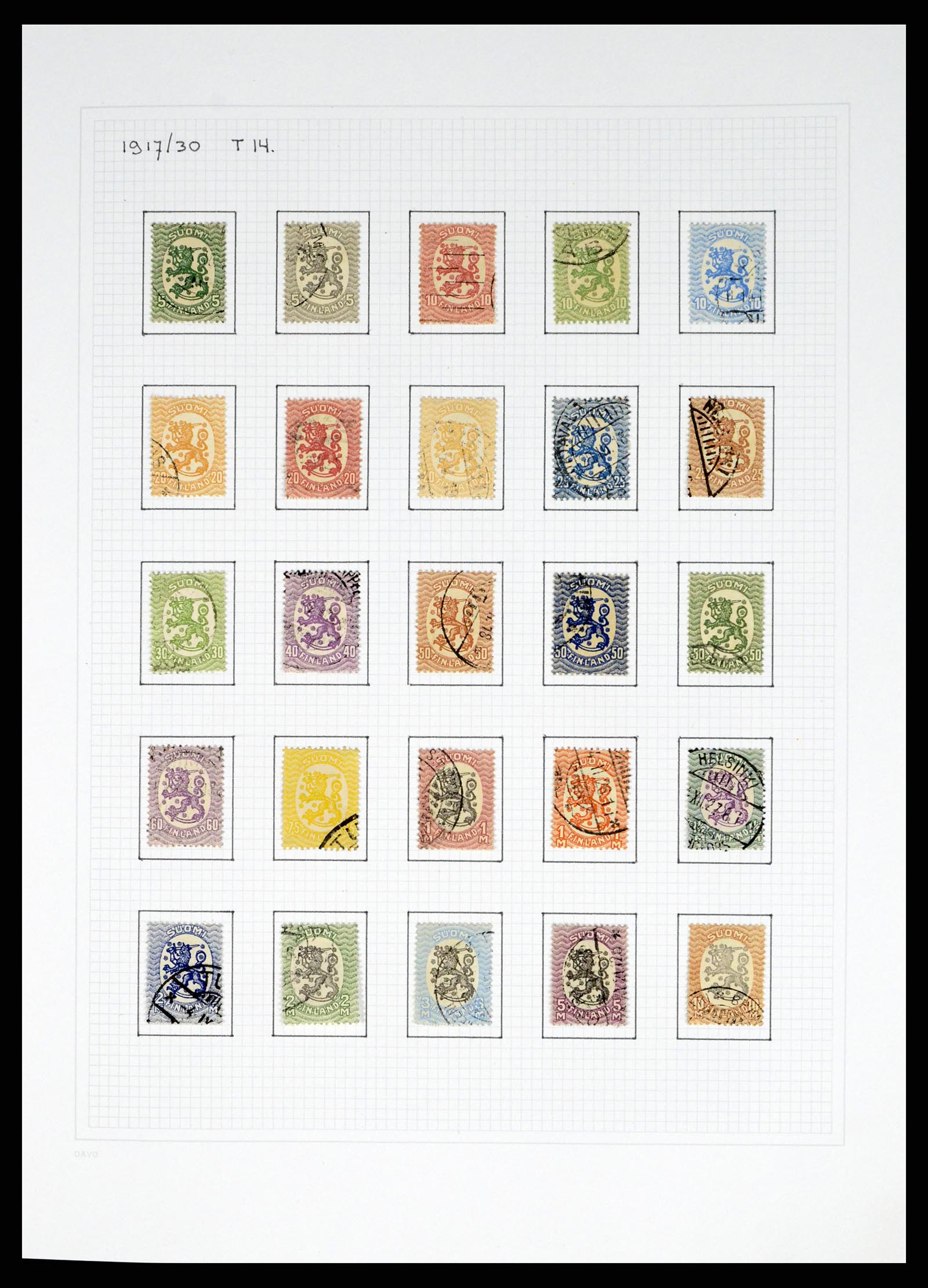 37765 020 - Postzegelverzameling 37765 Finland 1866-2016!