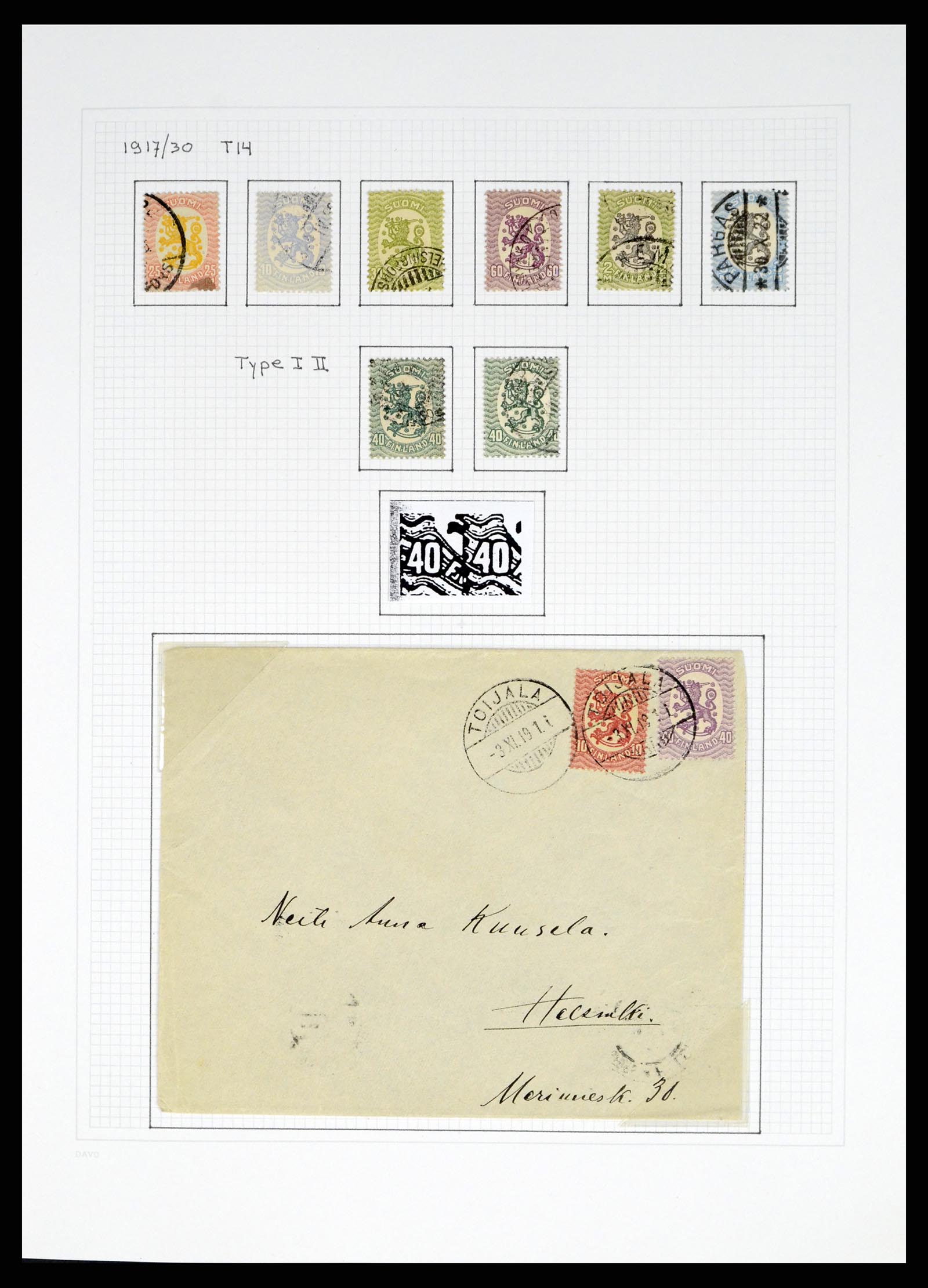 37765 021 - Postzegelverzameling 37765 Finland 1866-2016!