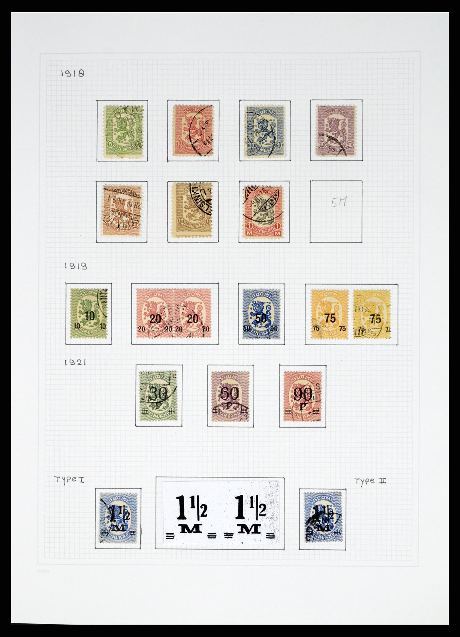37765 023 - Postzegelverzameling 37765 Finland 1866-2016!