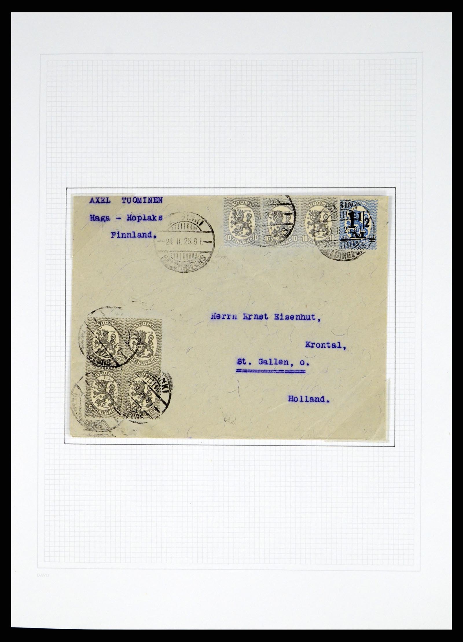 37765 025 - Postzegelverzameling 37765 Finland 1866-2016!