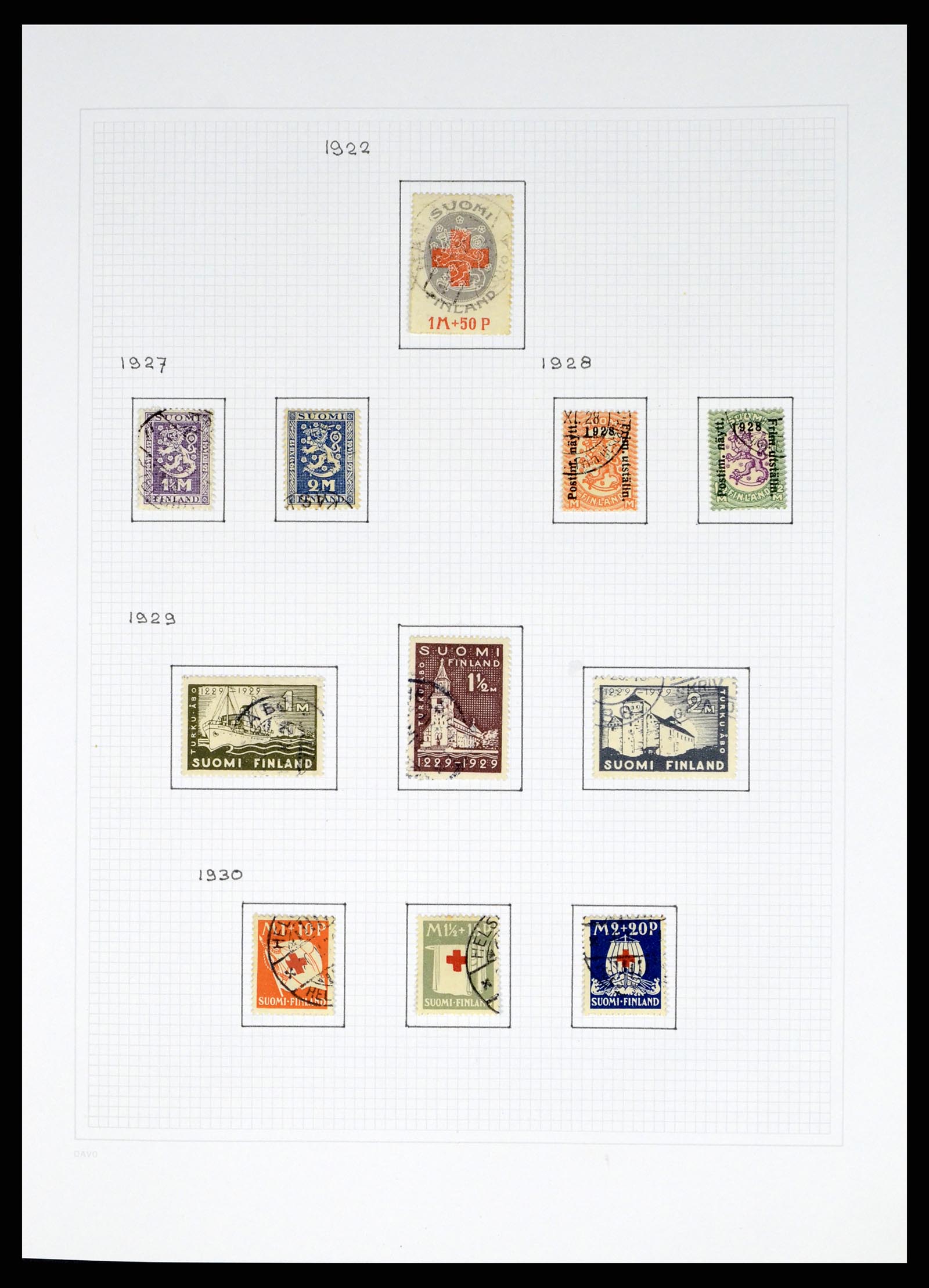 37765 026 - Postzegelverzameling 37765 Finland 1866-2016!