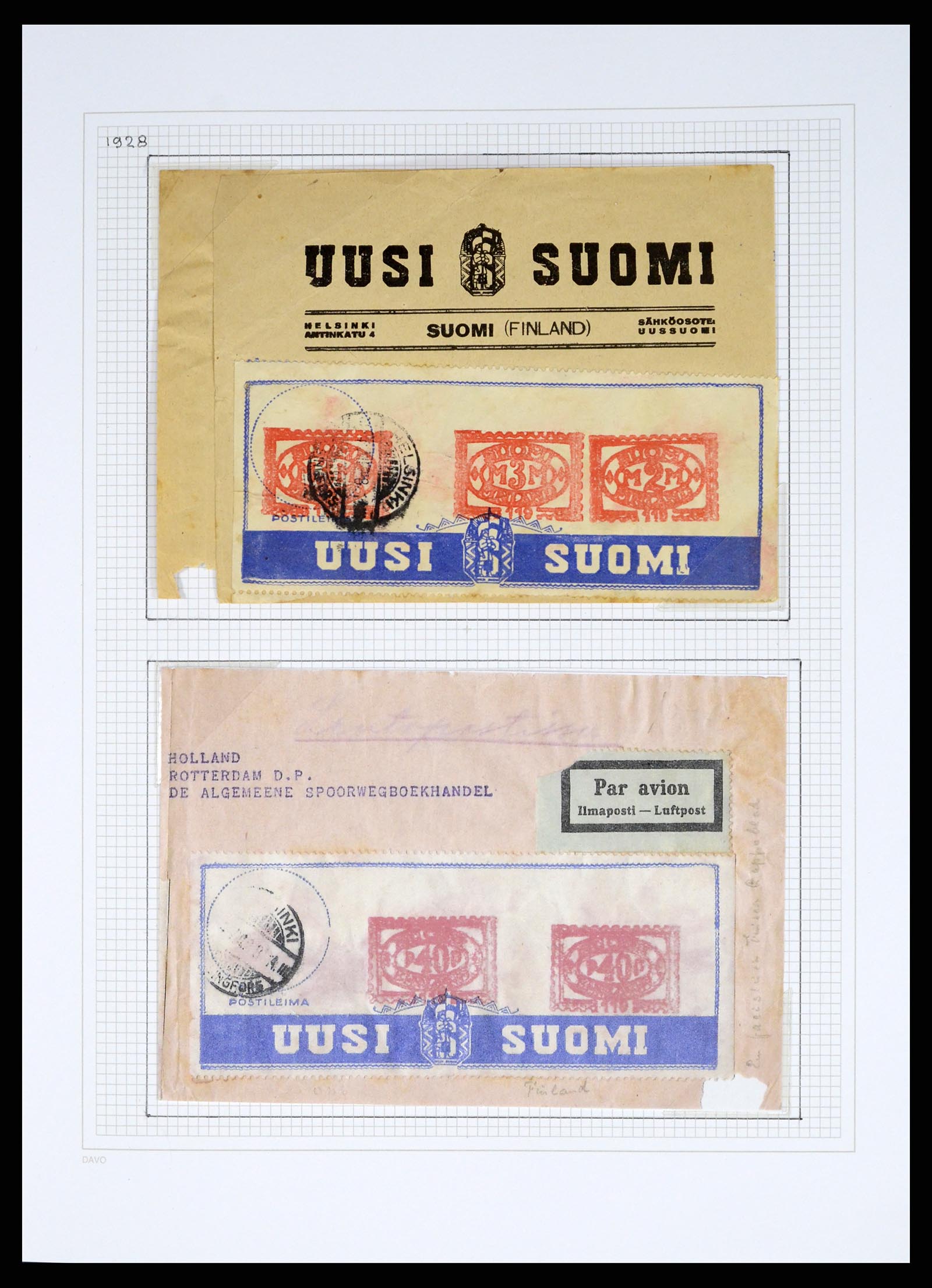 37765 027 - Postzegelverzameling 37765 Finland 1866-2016!
