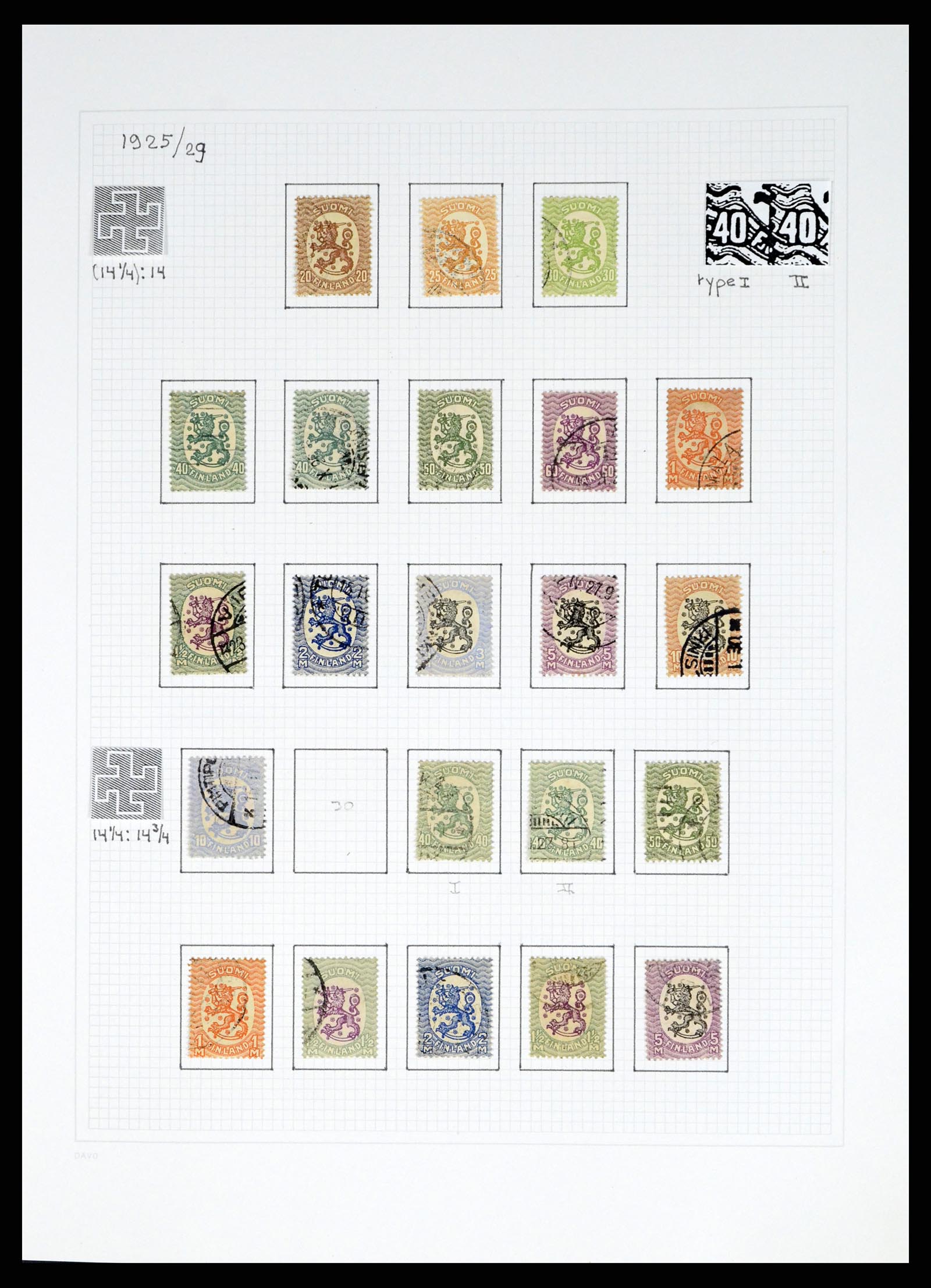 37765 028 - Postzegelverzameling 37765 Finland 1866-2016!