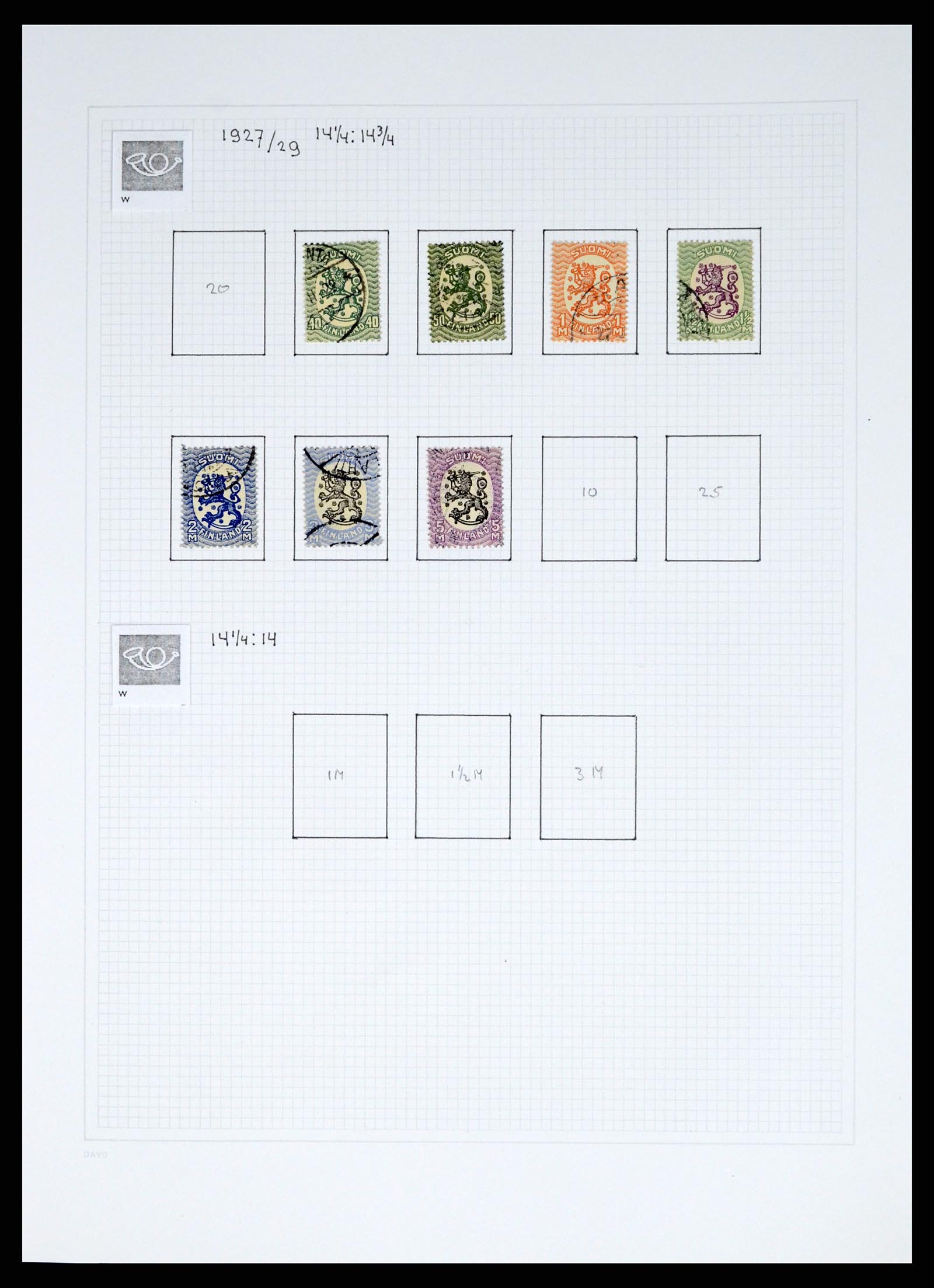 37765 030 - Postzegelverzameling 37765 Finland 1866-2016!