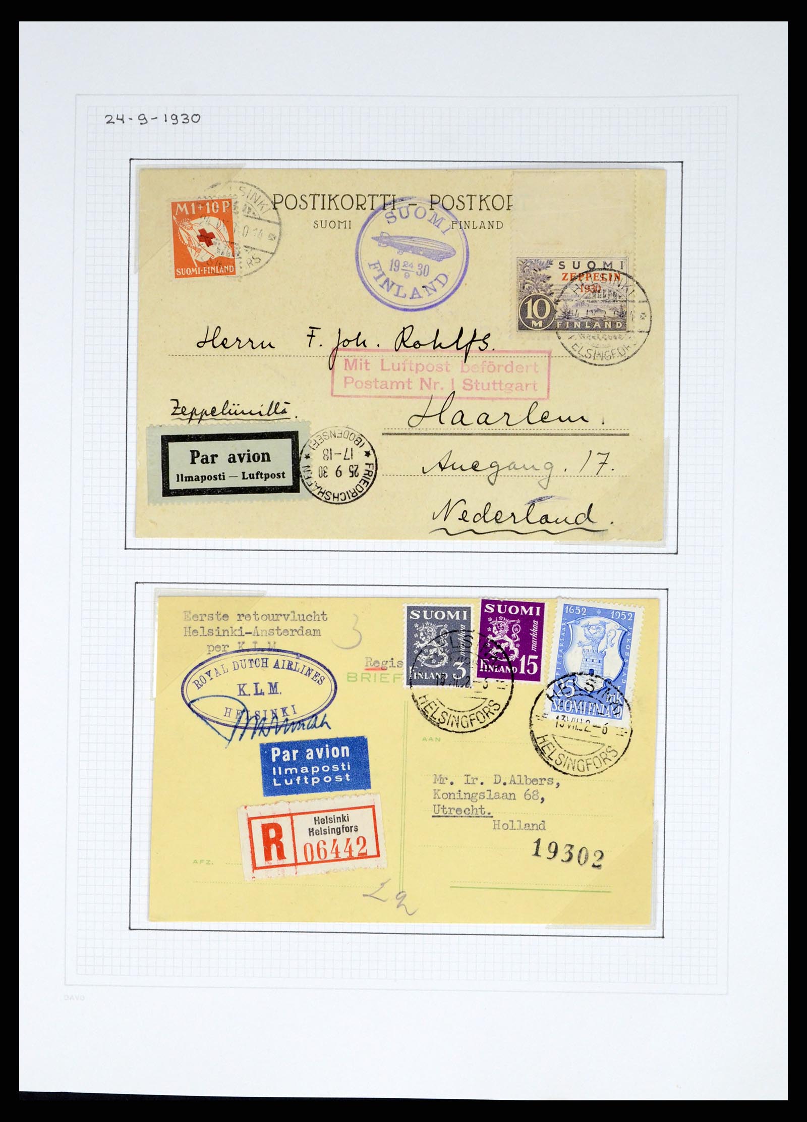 37765 035 - Postzegelverzameling 37765 Finland 1866-2016!