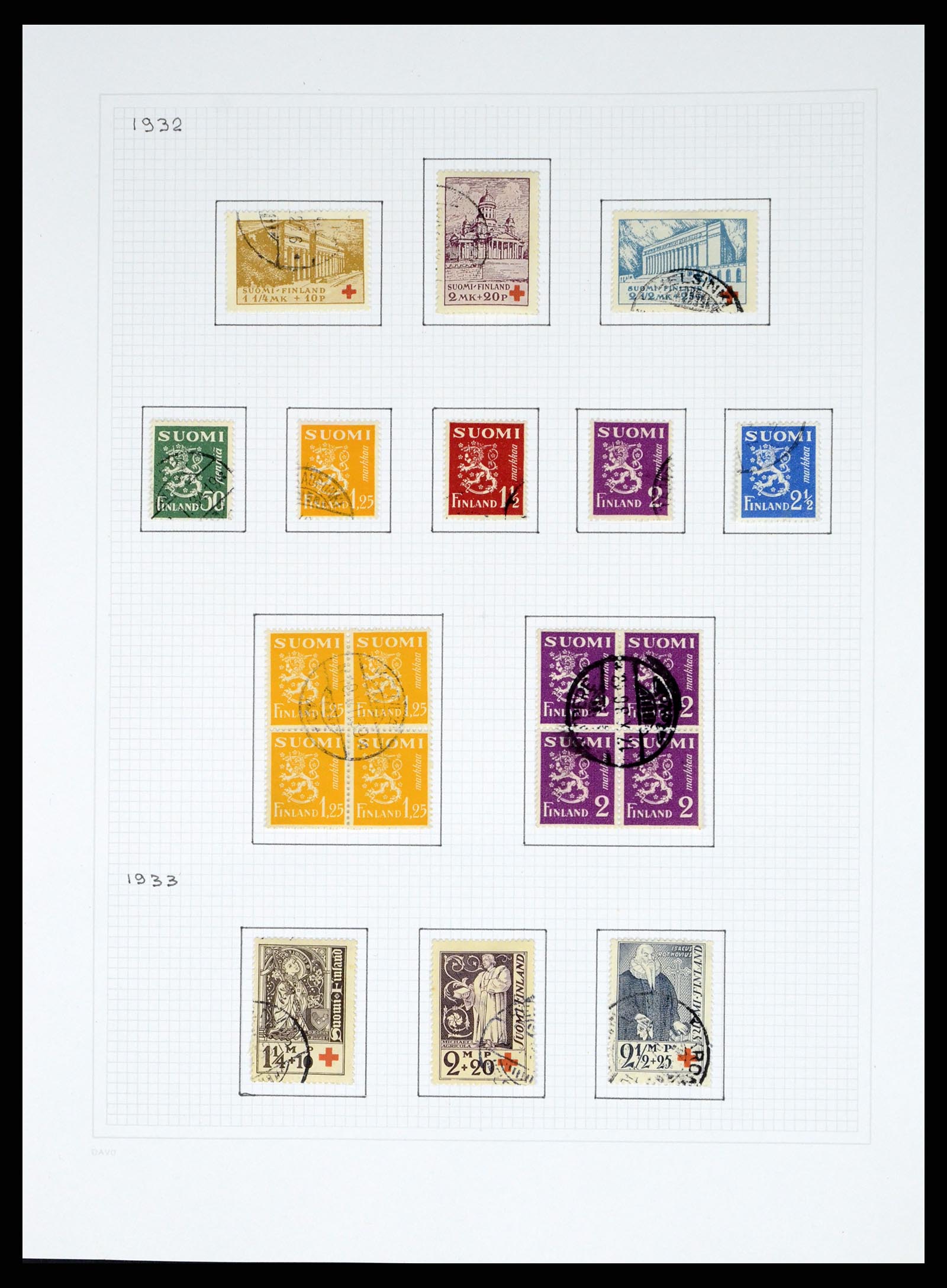 37765 038 - Postzegelverzameling 37765 Finland 1866-2016!