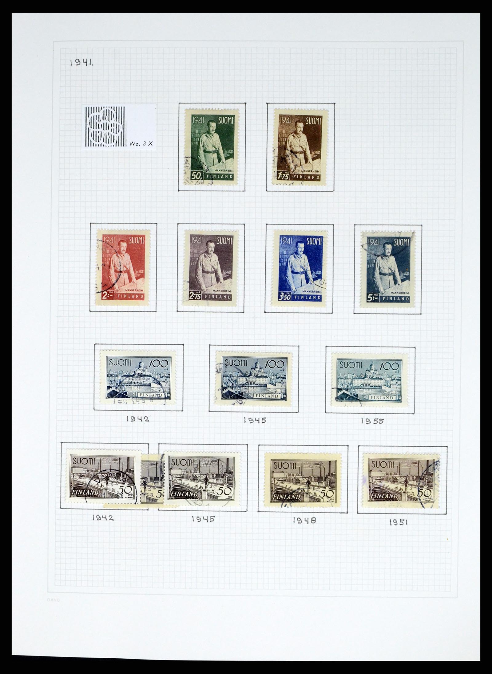 37765 049 - Postzegelverzameling 37765 Finland 1866-2016!