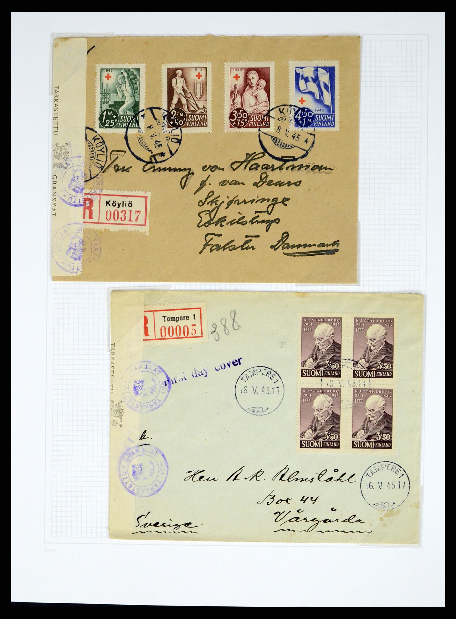 37765 055 - Postzegelverzameling 37765 Finland 1866-2016!