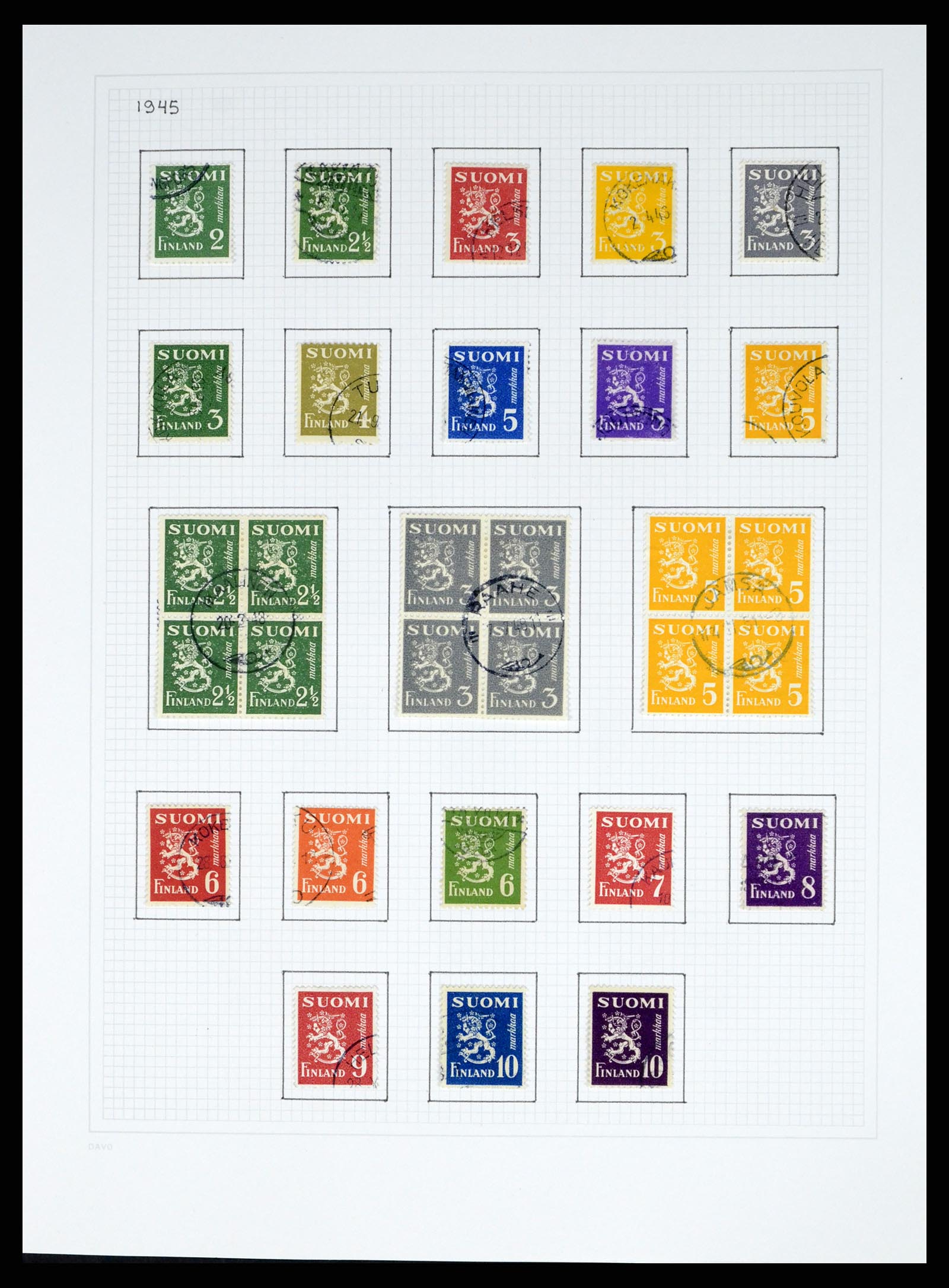 37765 056 - Postzegelverzameling 37765 Finland 1866-2016!