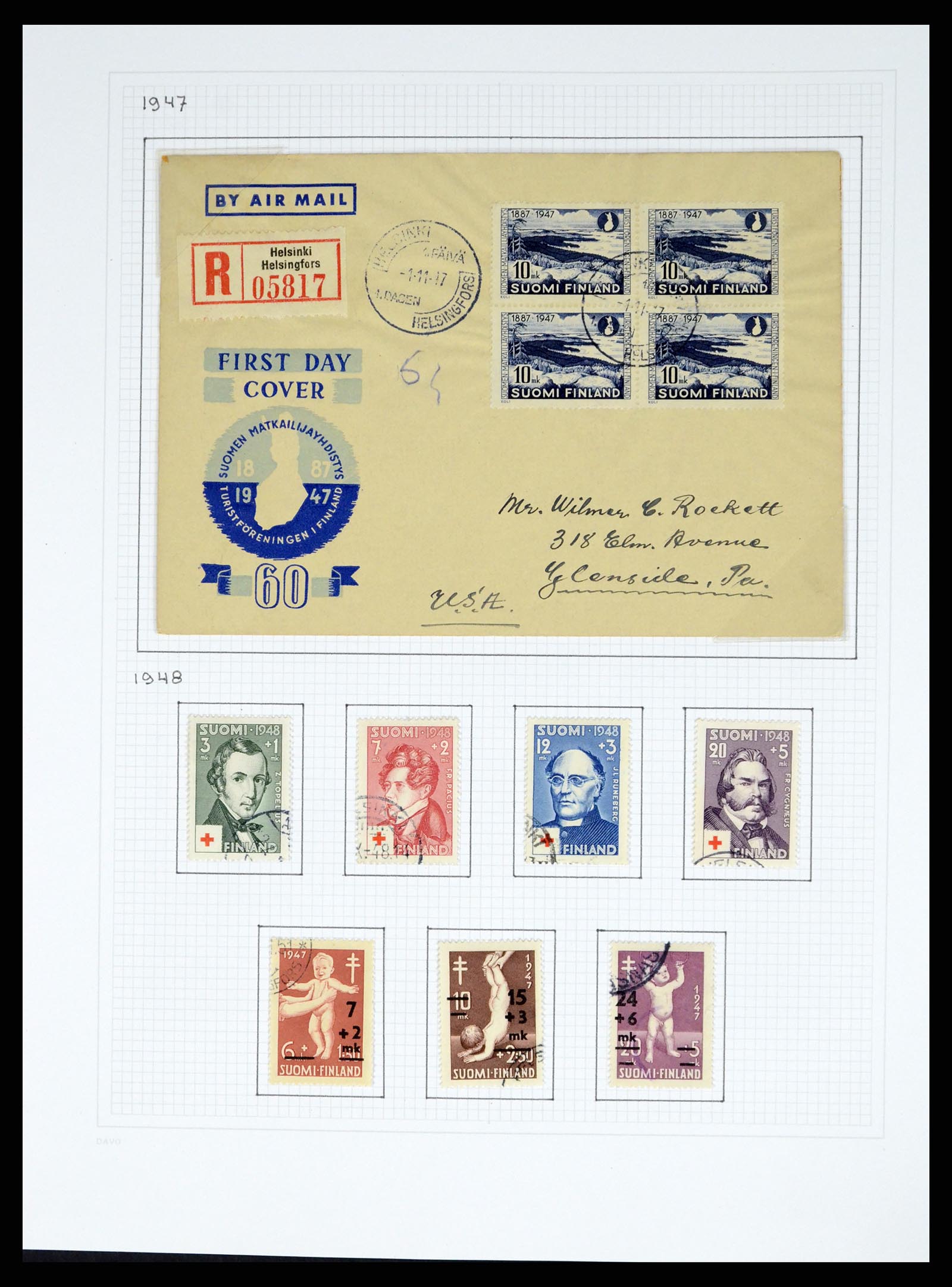 37765 063 - Postzegelverzameling 37765 Finland 1866-2016!