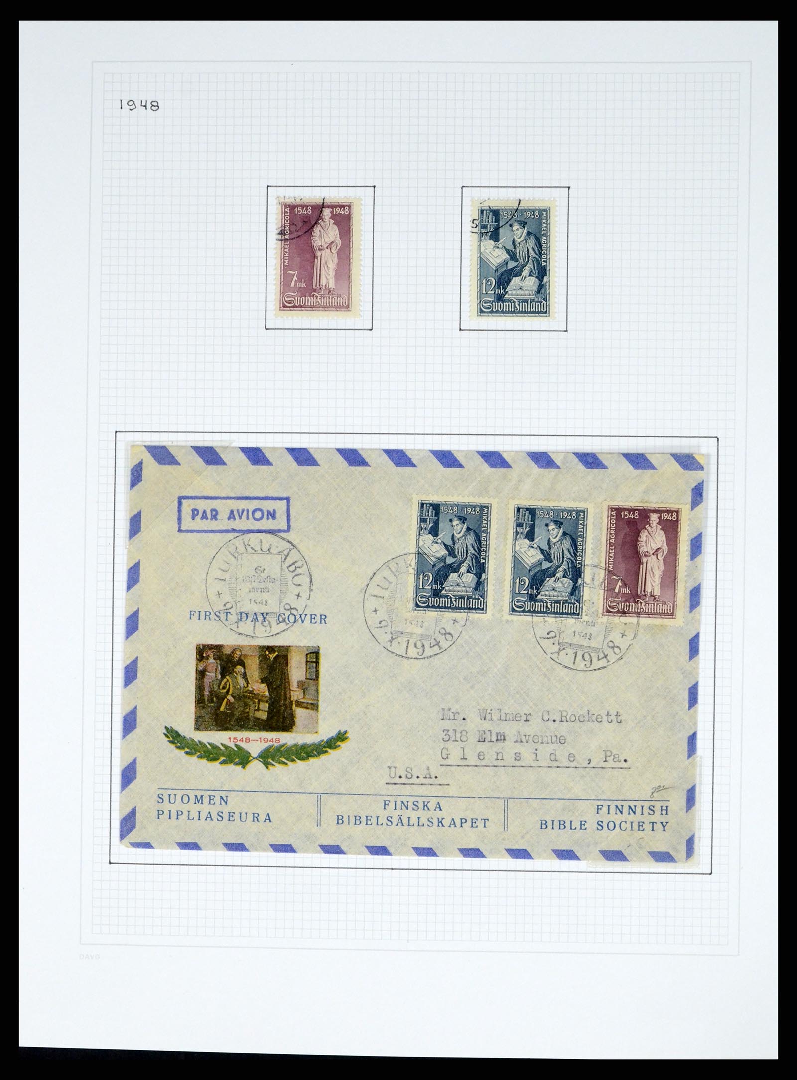 37765 064 - Postzegelverzameling 37765 Finland 1866-2016!