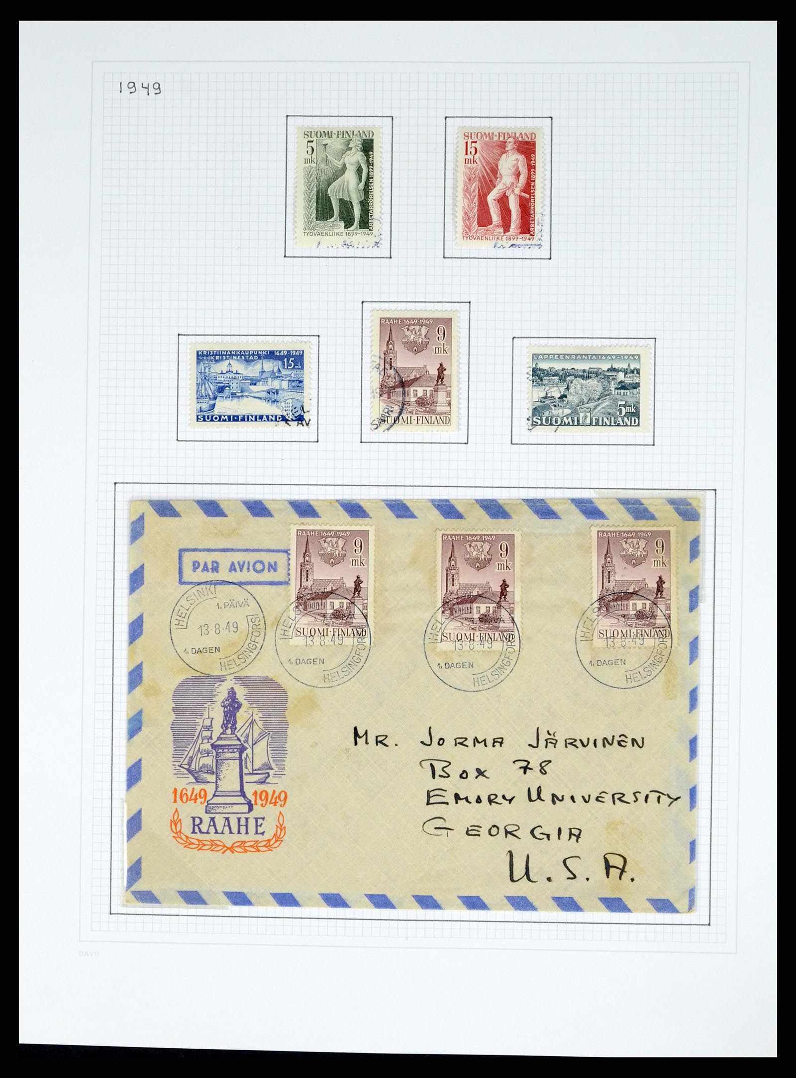 37765 066 - Postzegelverzameling 37765 Finland 1866-2016!